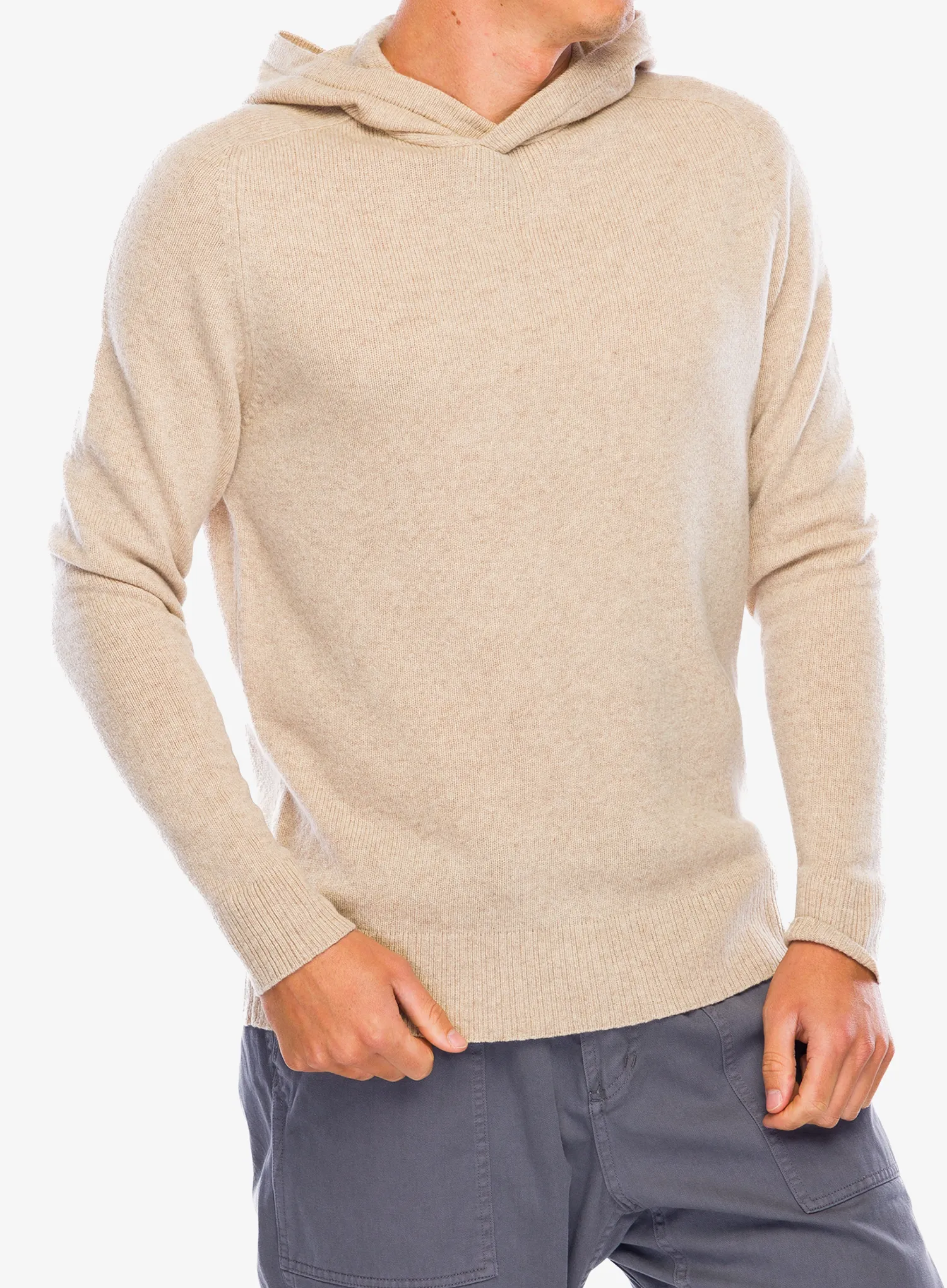Pulover Royal Robbins Rockcraft Wool Hoodie - khaki htr