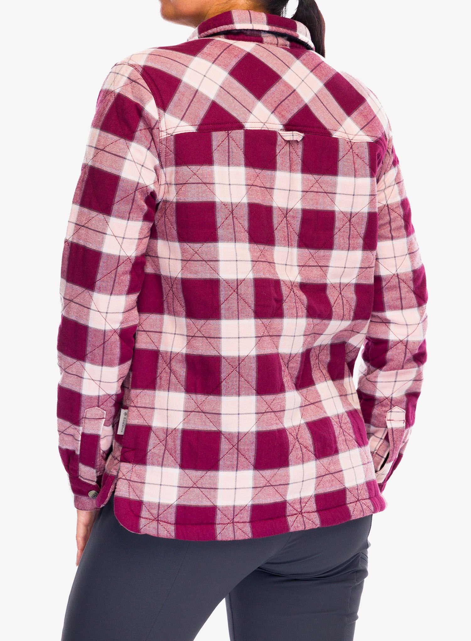 Ženska srajca Royal Robbins Snowcap Lined Flannel LS - burnt grape runyon pld