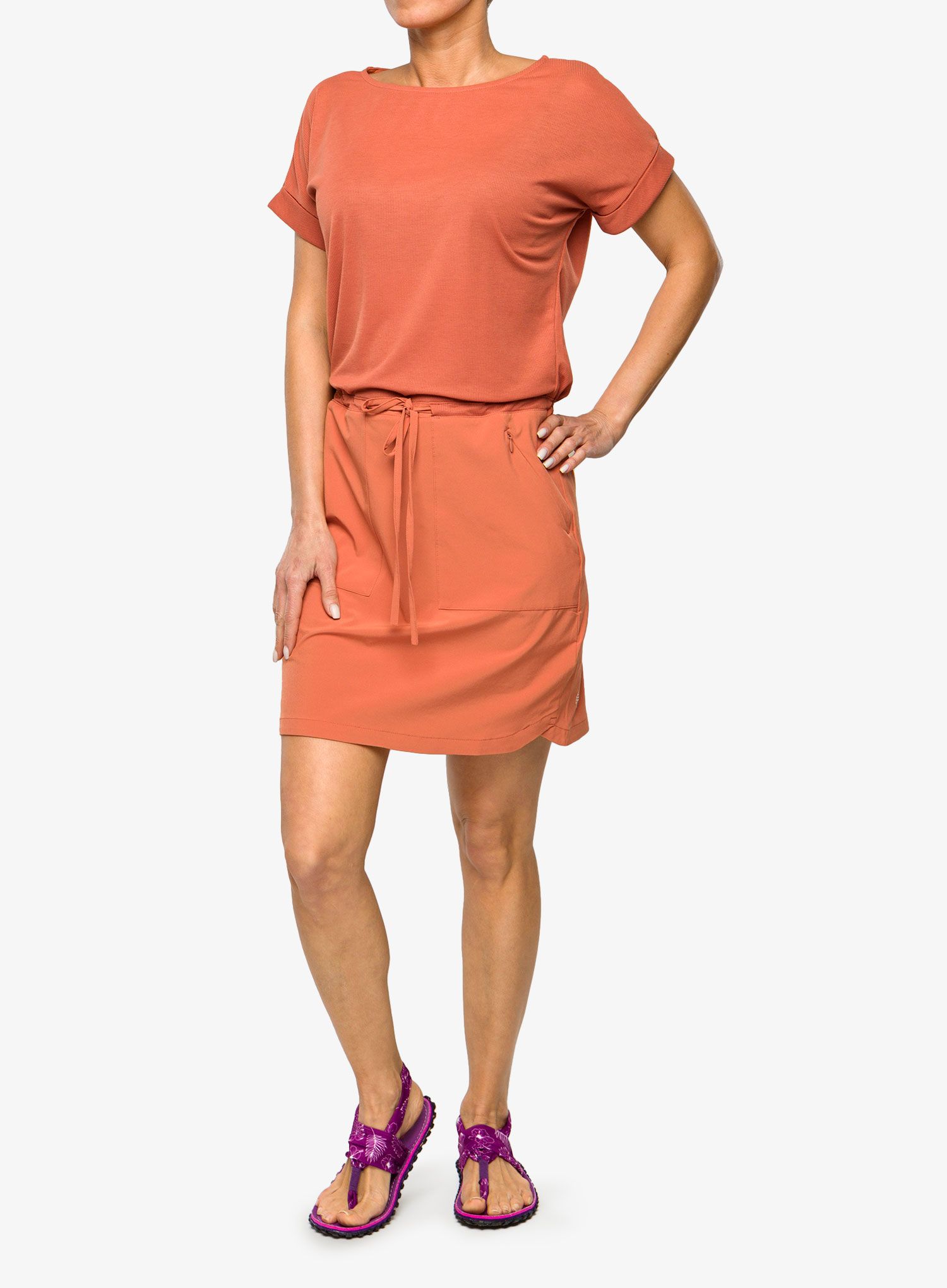 Športna obleka Royal Robbins Spotless Evolution Dress - aragon