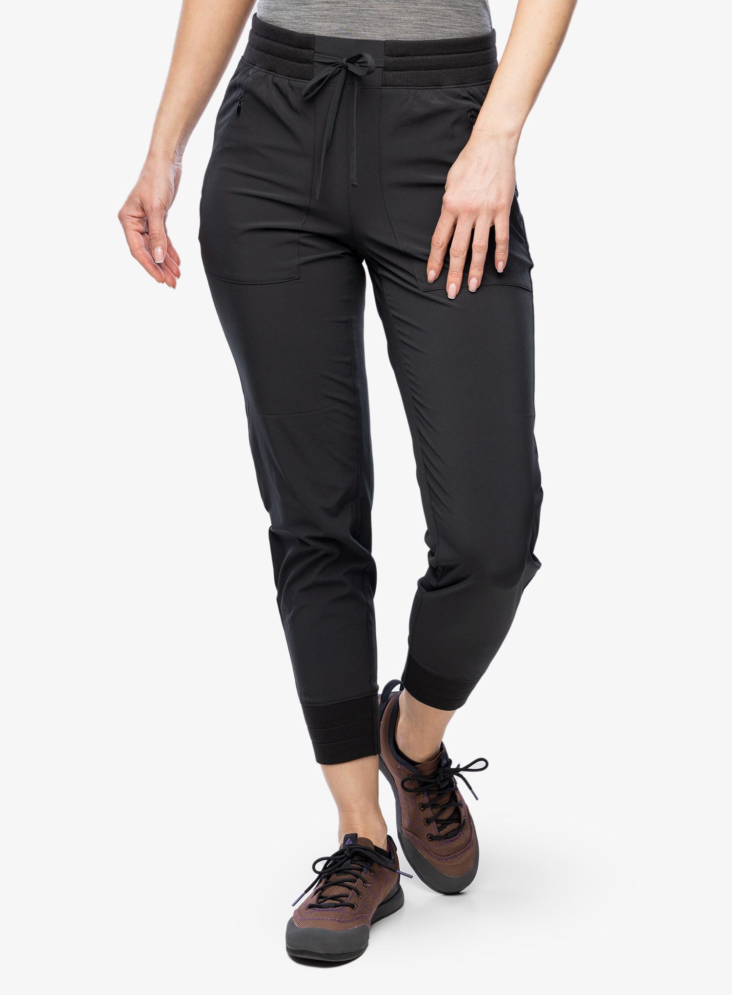 Ženske hlače Royal Robbins Spotless Evolution Jogger - jet black