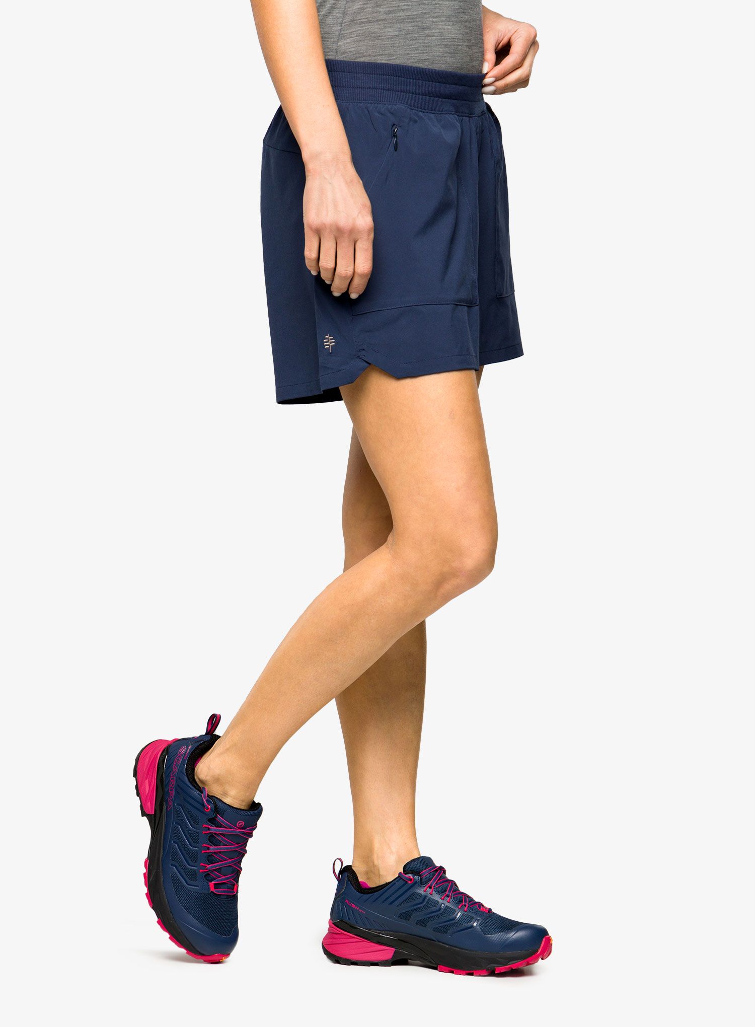 Ženske pohodniške kratke hlače Royal Robbins Spotless Evolution Short - navy