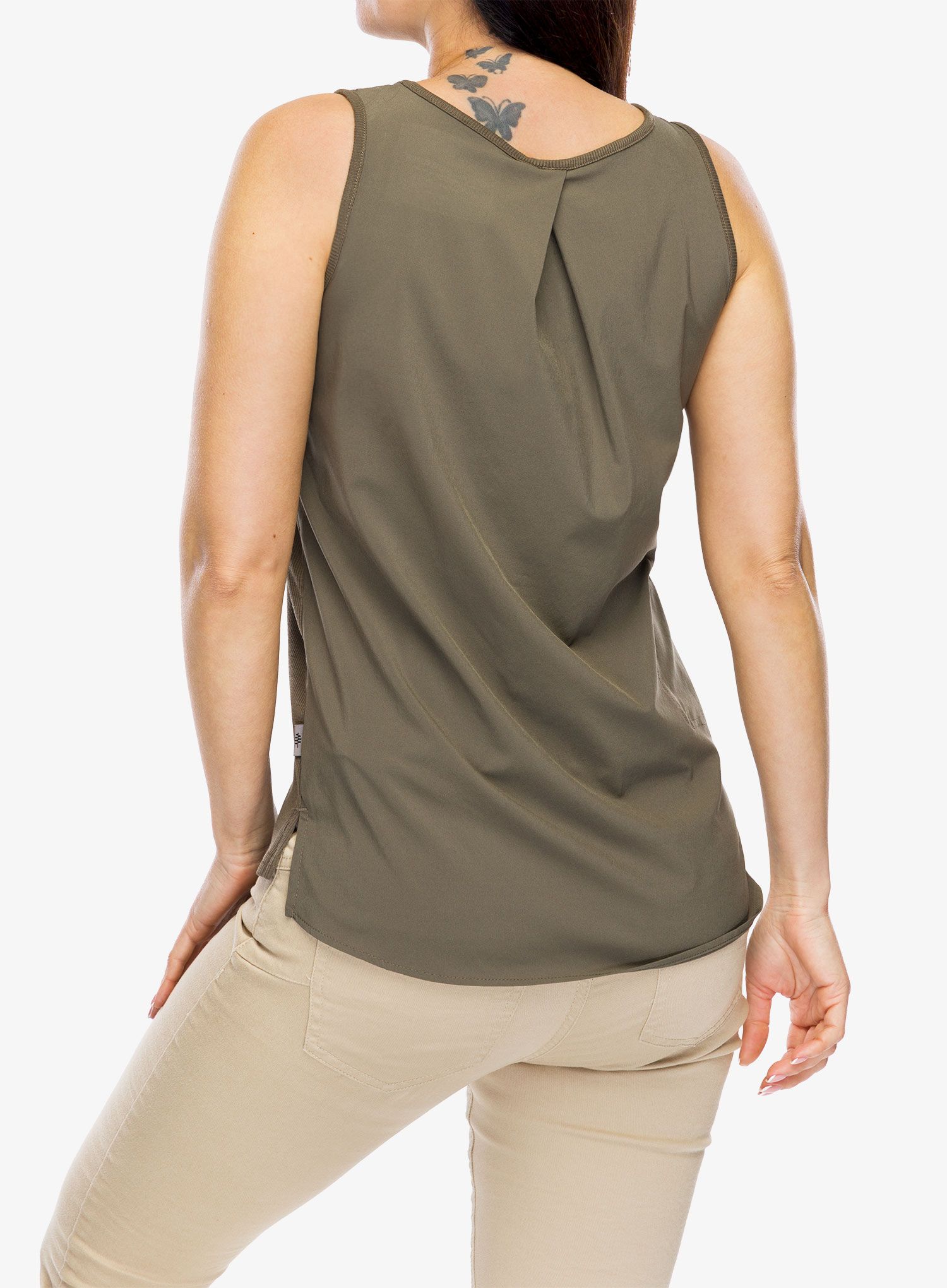 Ženski top Royal Robbins Spotless Evolution Tank - everglade
