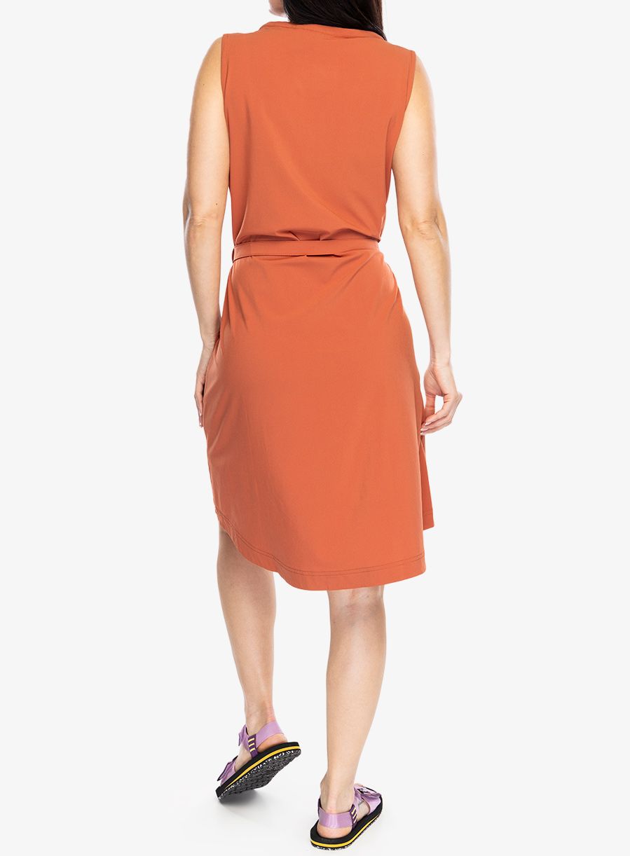 Športna obleka Royal Robbins Spotless Traveler Tank Dress - baked clay