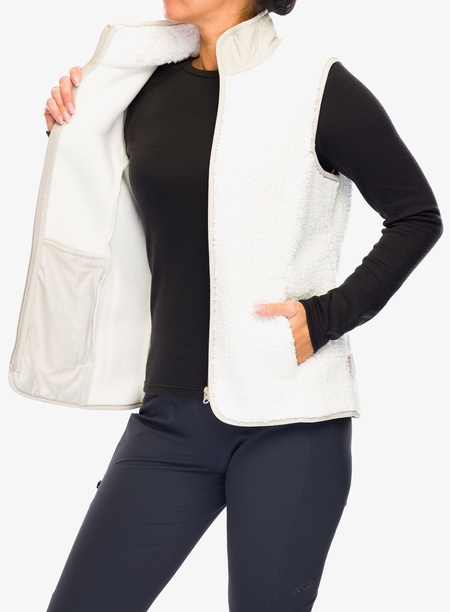 Ženski brezrokavnik Royal Robbins Urbanesque Vest - burnt grape