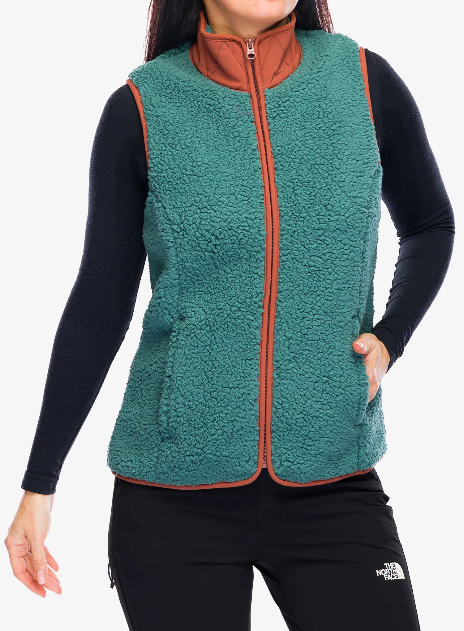 Ženski brezrokavnik Royal Robbins Urbanesque Vest - burnt grape