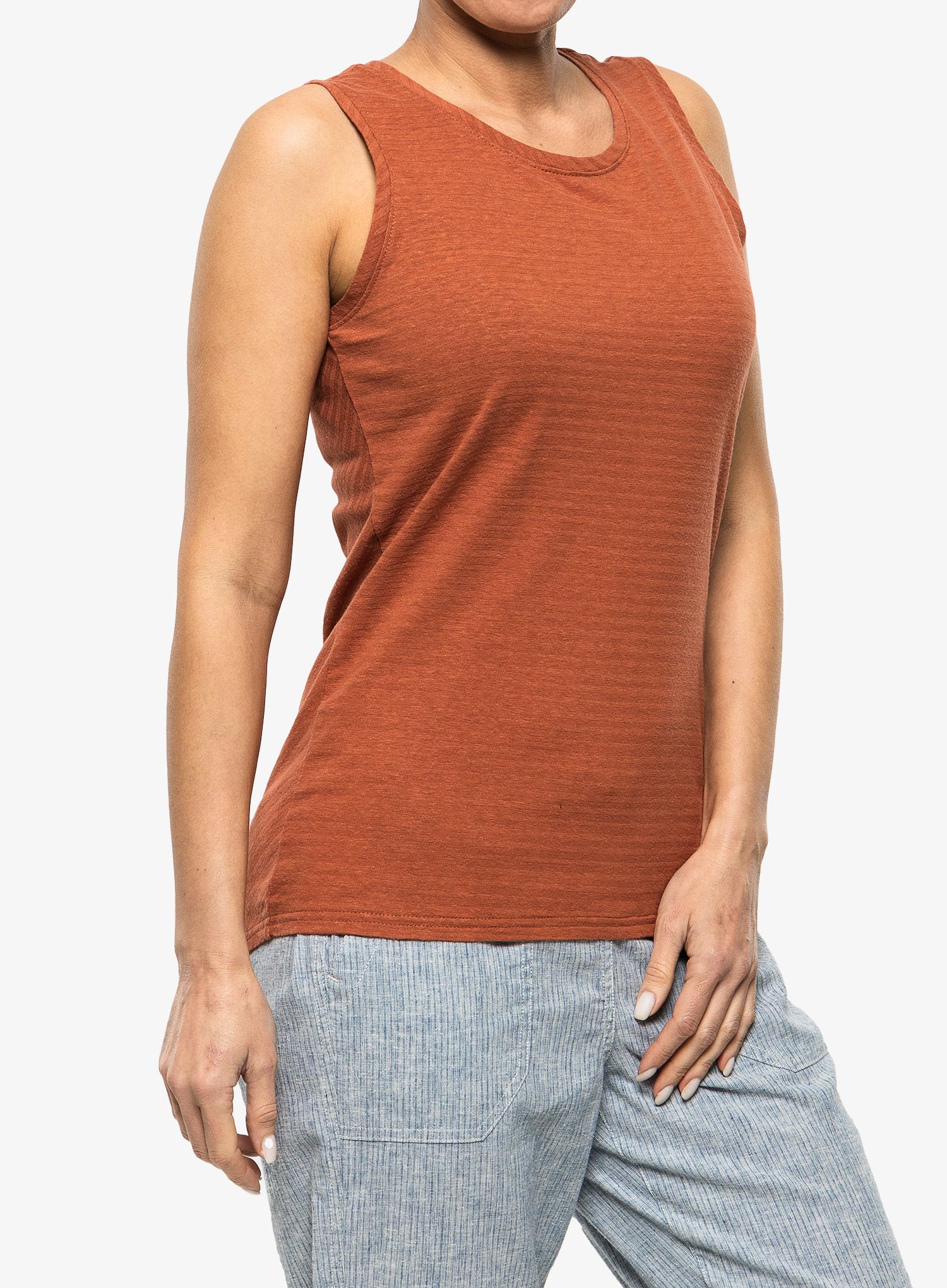 Ženski top Royal Robbins Vacationer Tank - baked clay