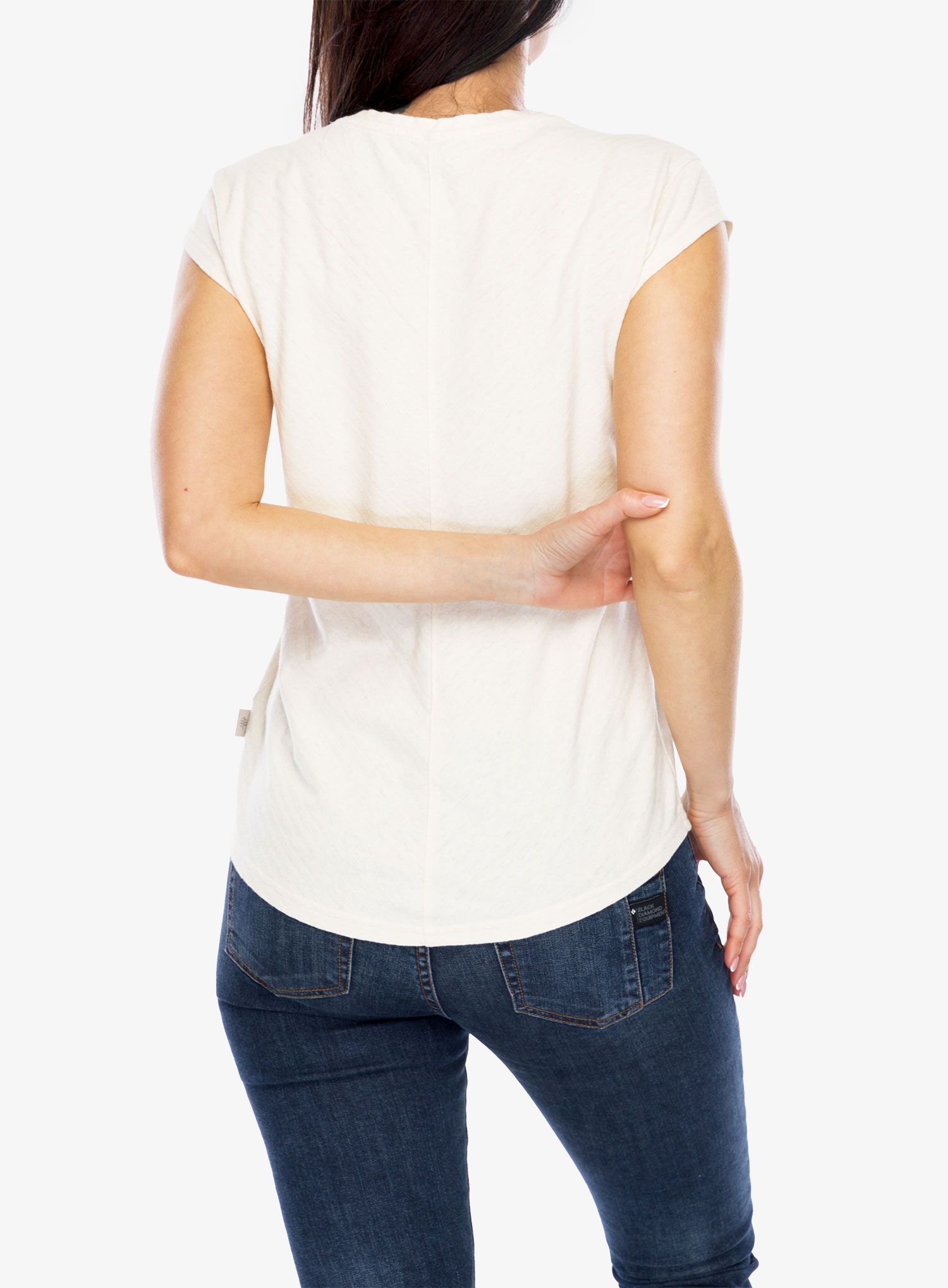 Ženska majica Royal Robbins Vacationer V-Neck SS - undyed