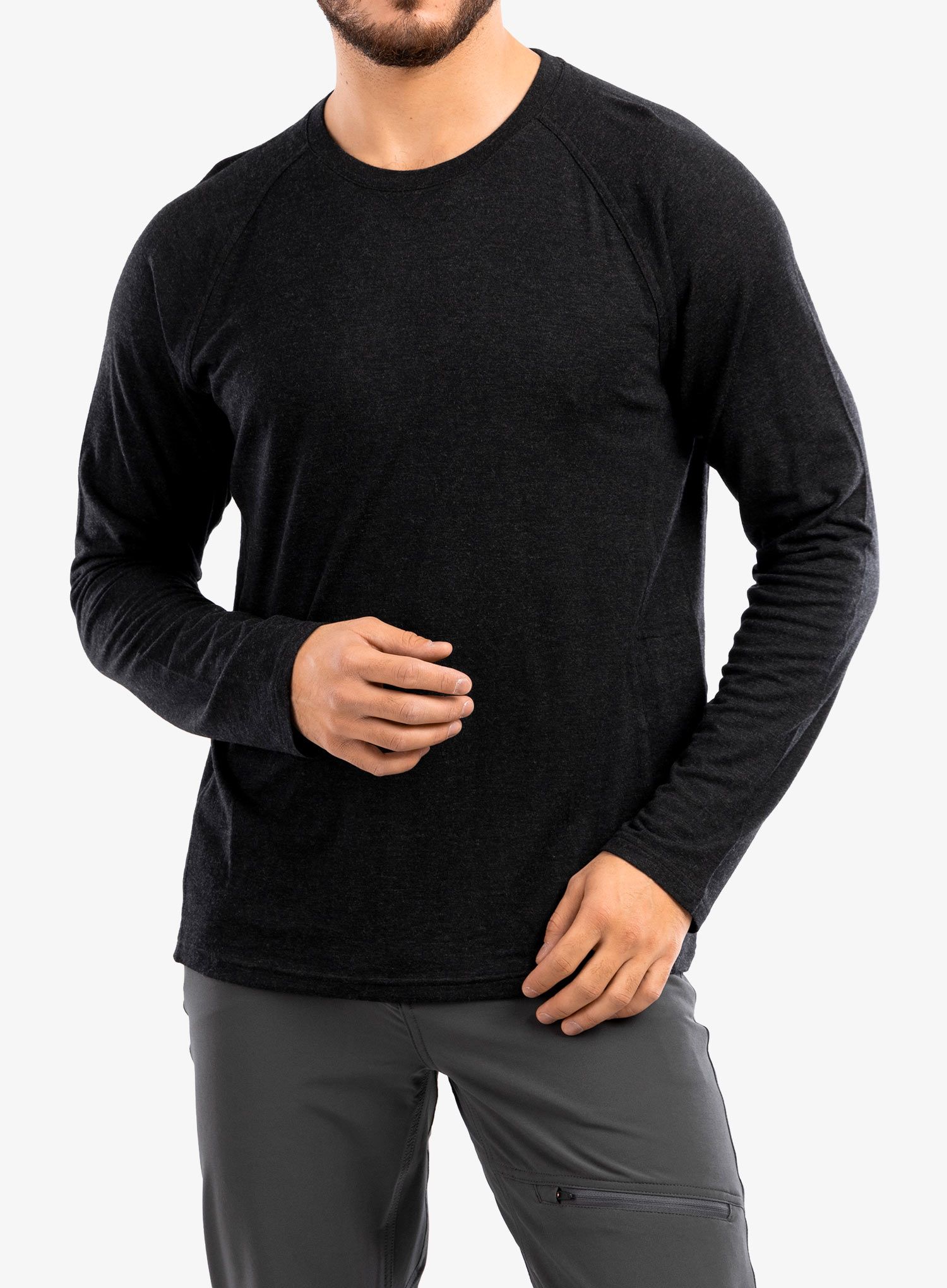 Termo flis jopa Royal Robbins Venturelayer 200 LS - jet black htr