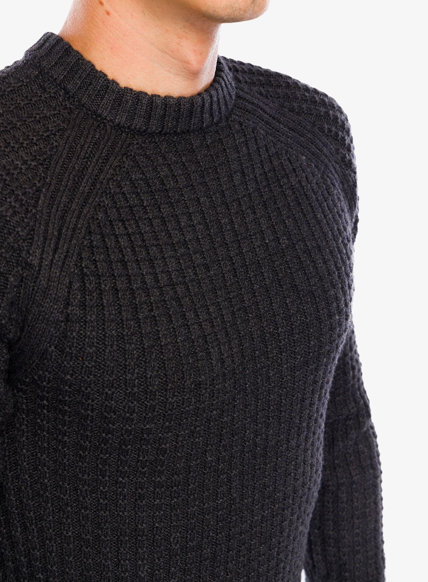 Moški pulover Royal Robbins Westlands Crew - charcoal htr