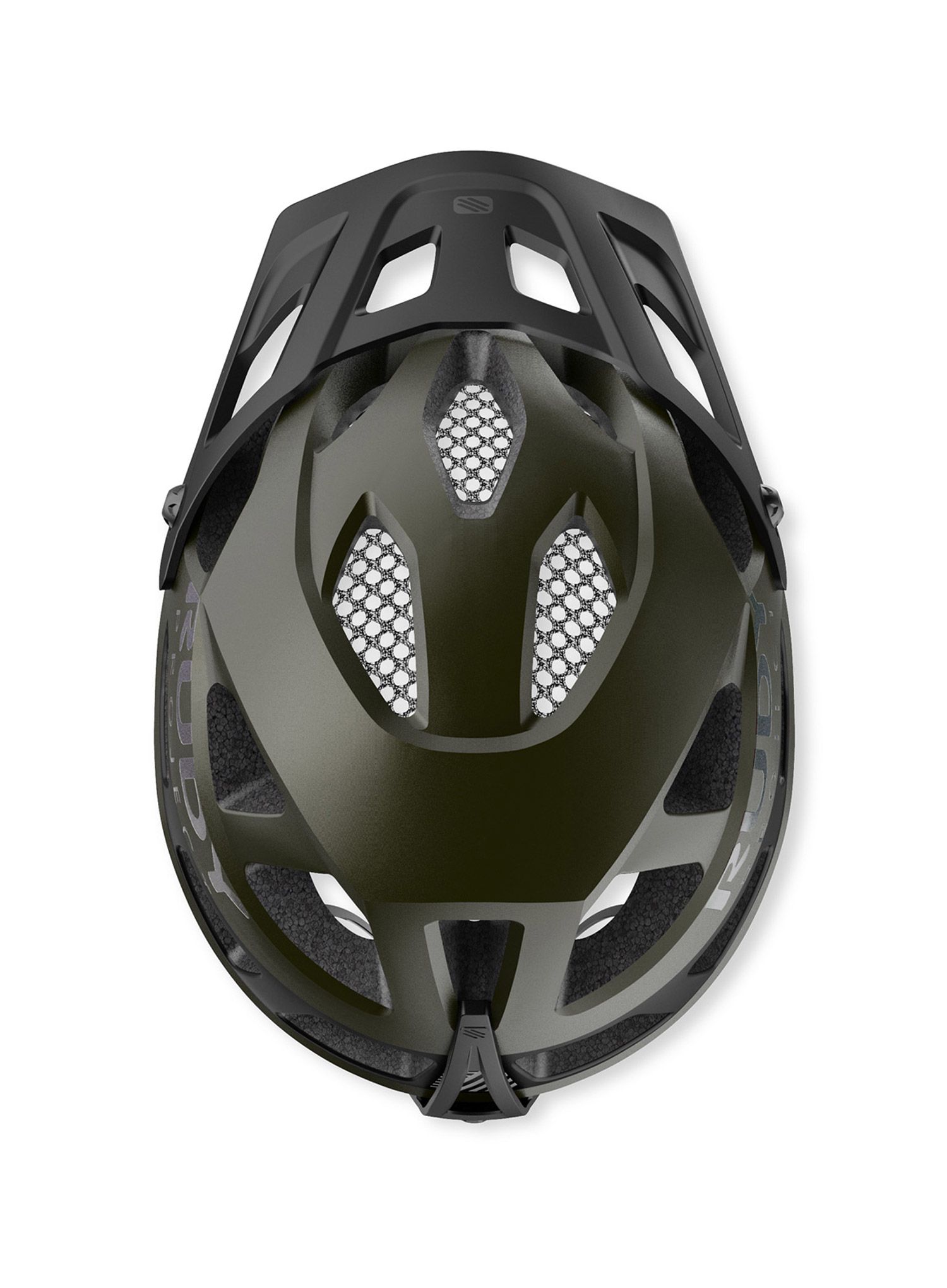 MTB čelada Rudy Project Protera+ - metal green/black matte