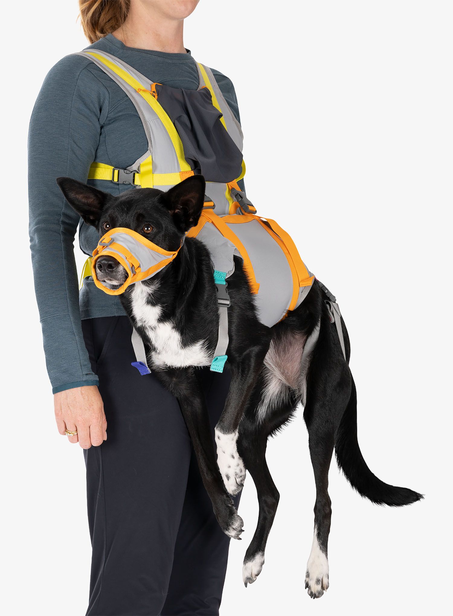 Komplet Ruffwear Backtrak Dog Evacuation Kit - cloudburst gray