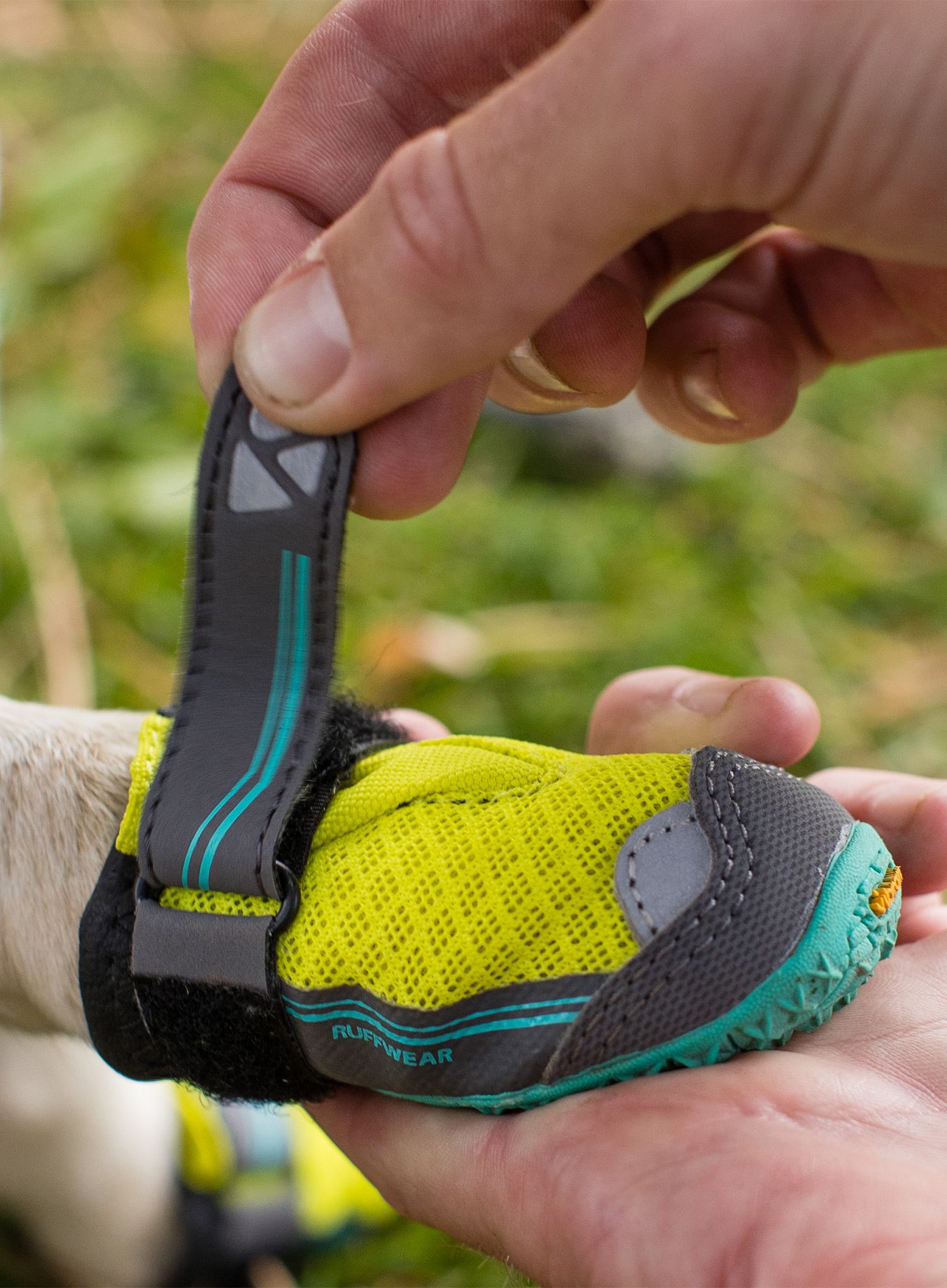 Obutev za psa Ruffwear Grip Trex - lichen green