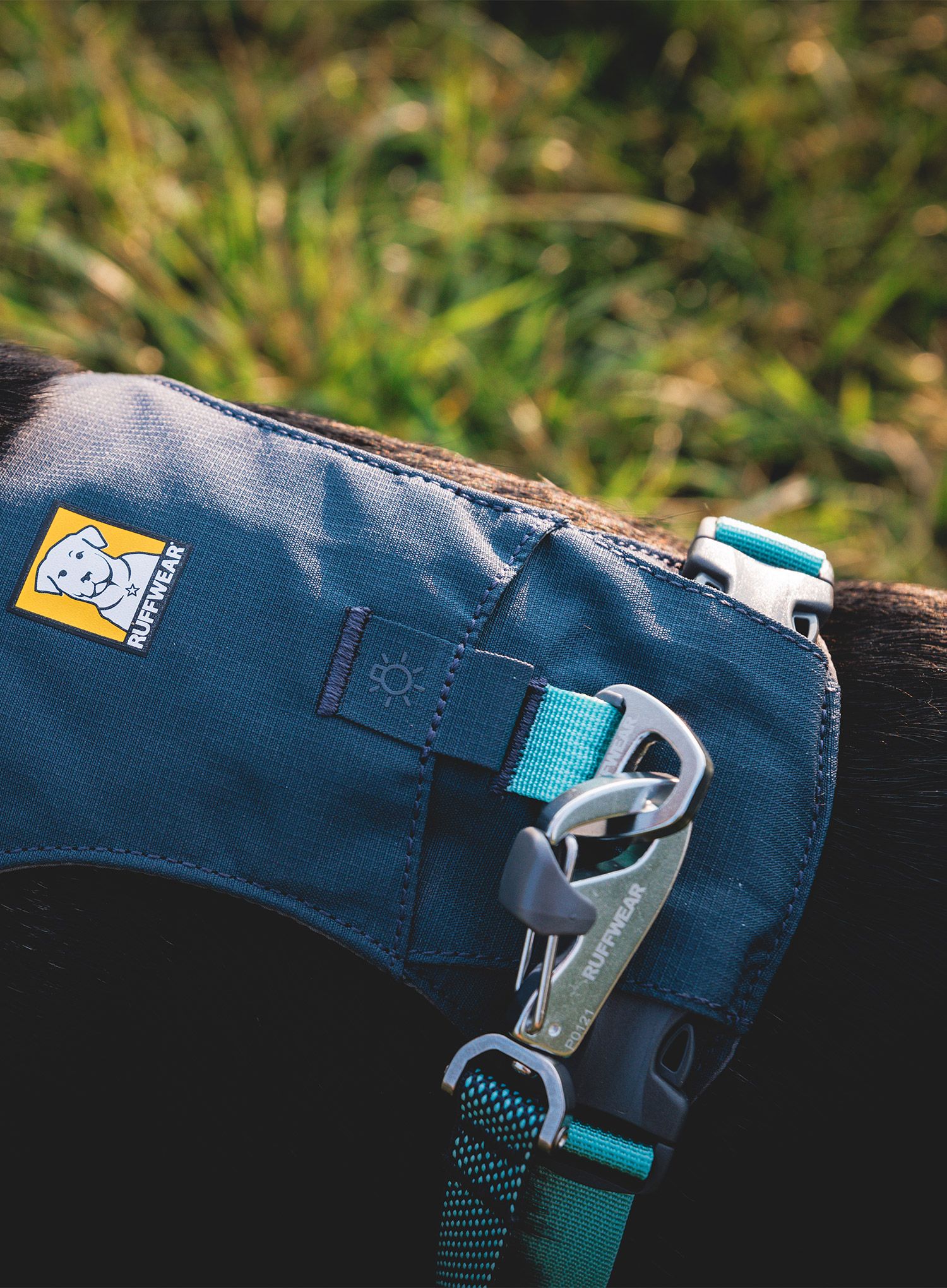 Pasja oprsnica Ruffwear Hi and Light Harness XXXS - basalt gray