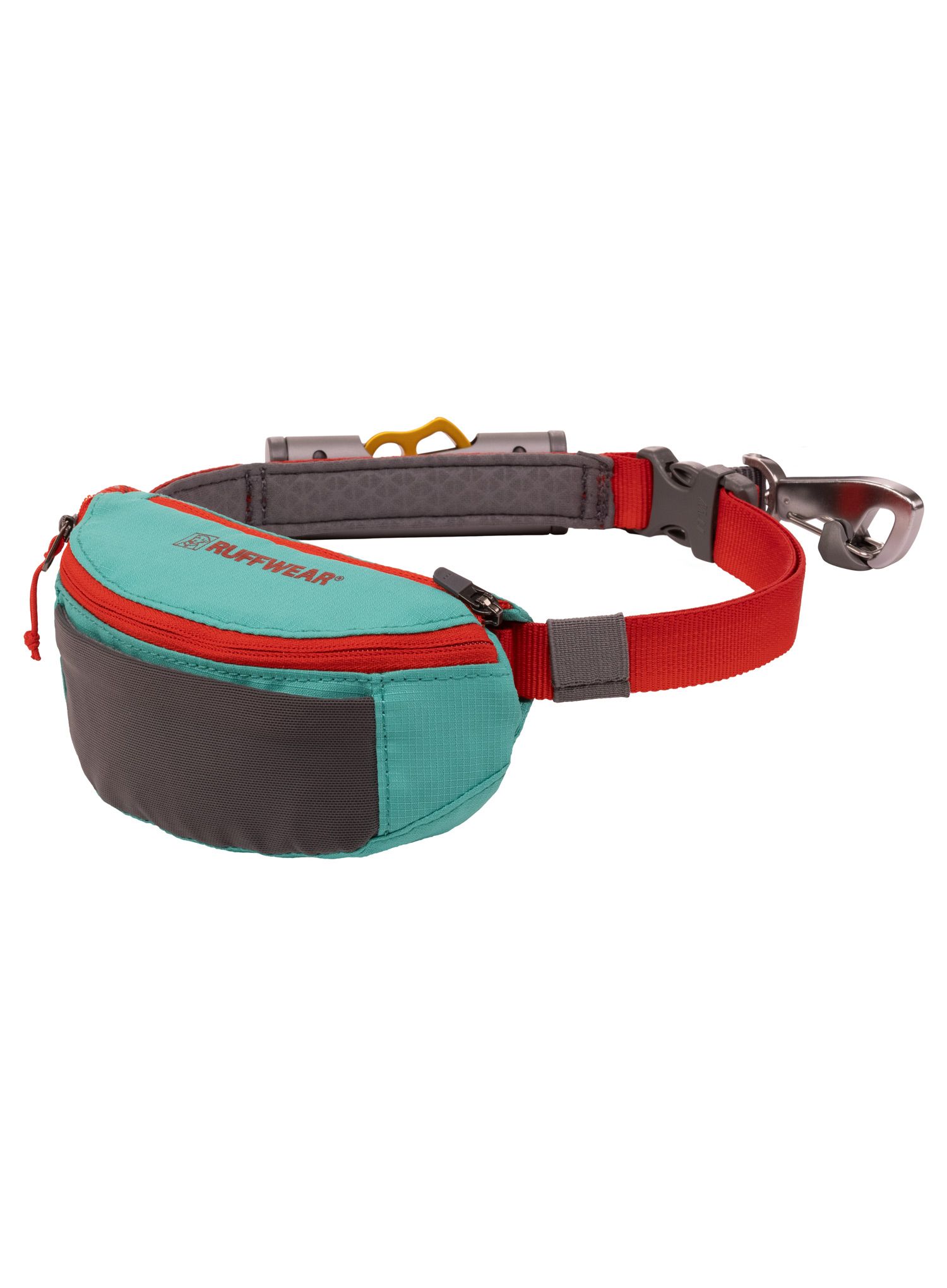 Pasji povodec Ruffwear Hitch Hiker Leash - aurora teal