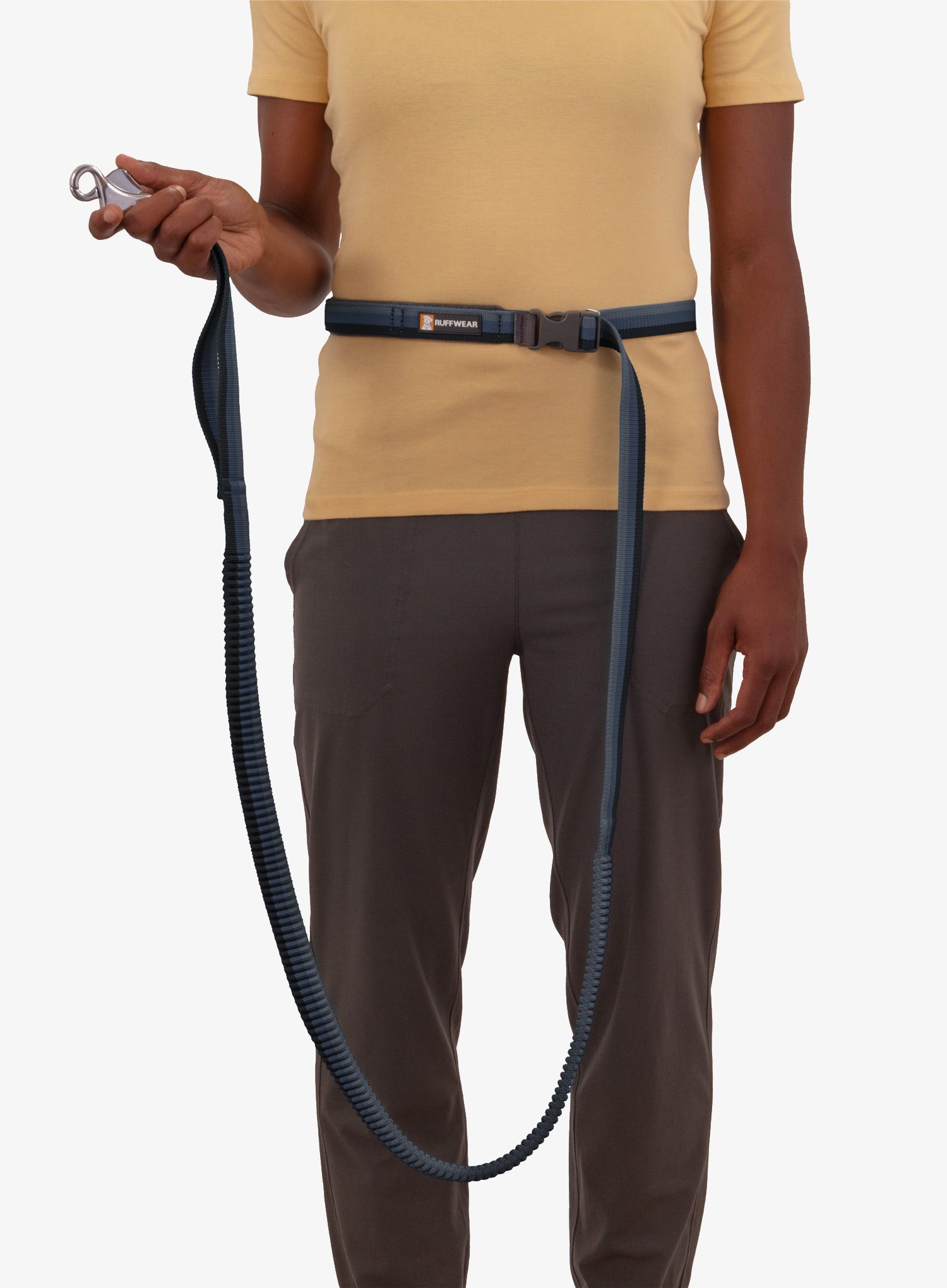 Pasji povodec Ruffwear Roamer Leash - granite gray
