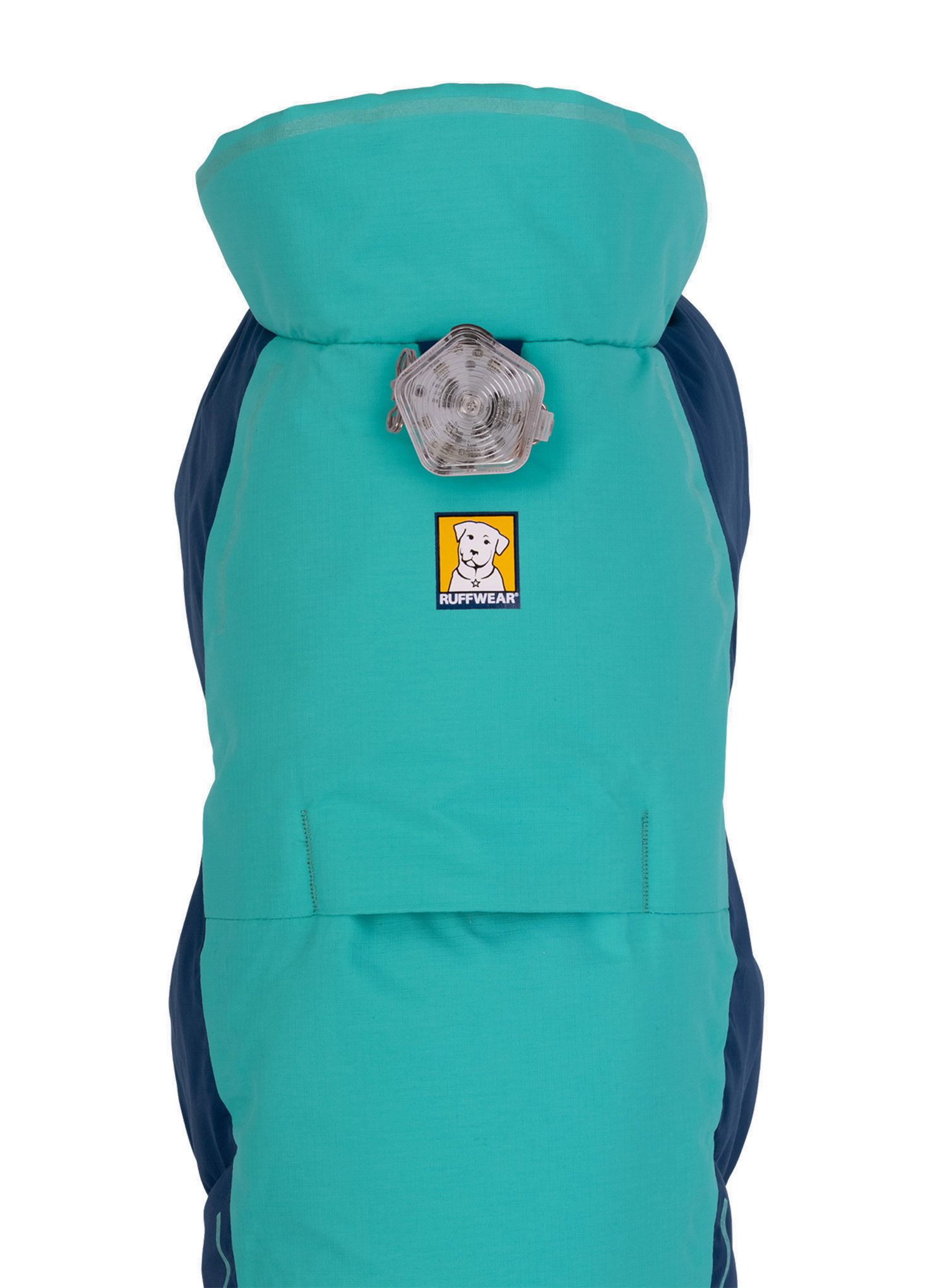 Plašč za psa Ruffwear Vert Jacket - aurora teal