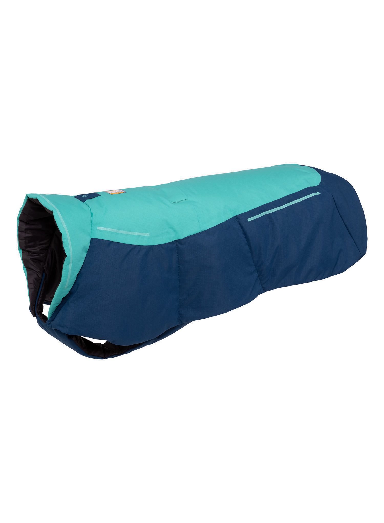 Plašč za psa Ruffwear Vert Jacket - aurora teal