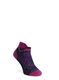 Ženske merino nogavice Smartwool Run Zero Cushion Low Ankle Socks - charcoal