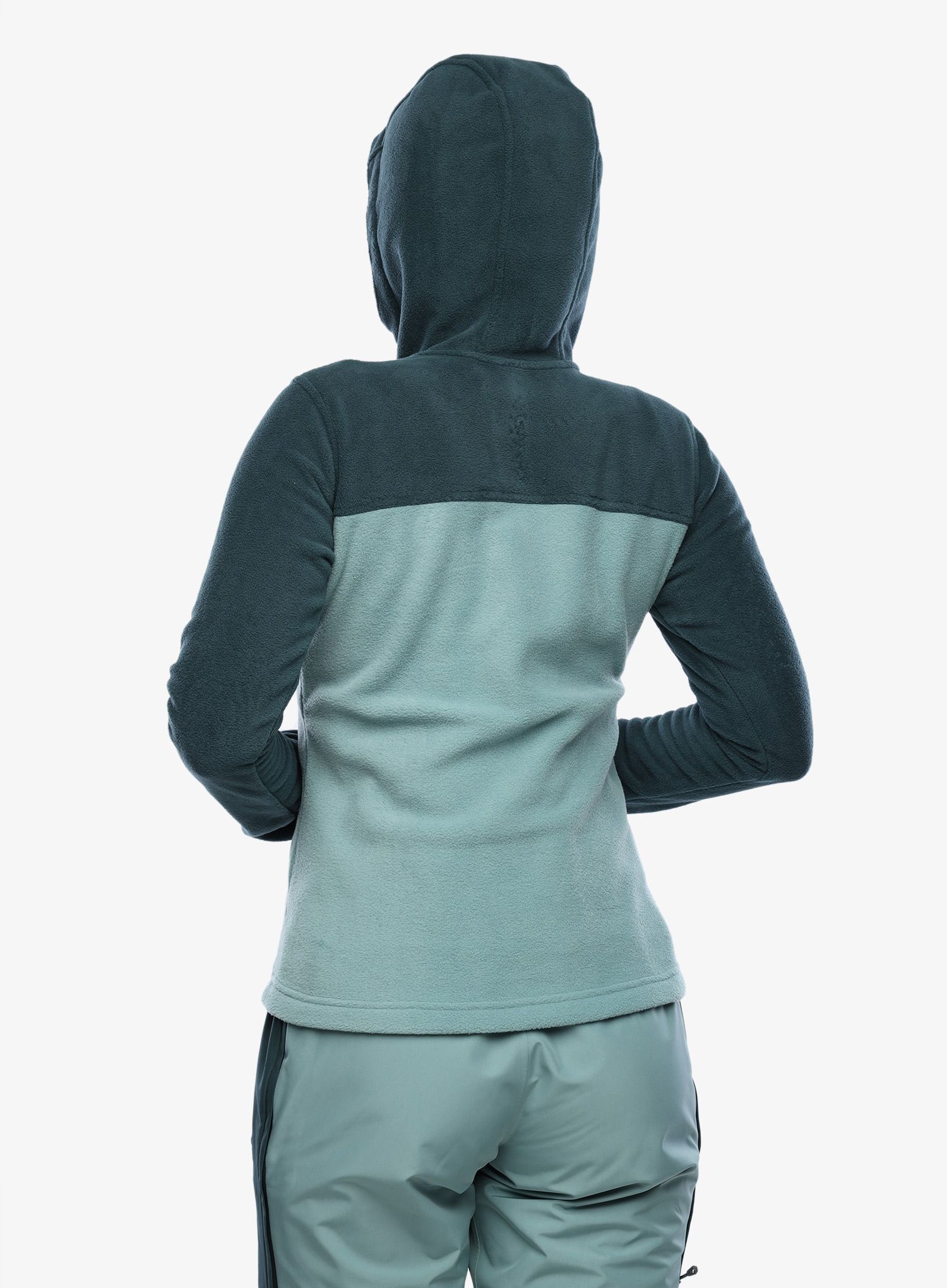 Ženski flis SCOTT Defined Original Fleece Pullover - aruba green/northern mint