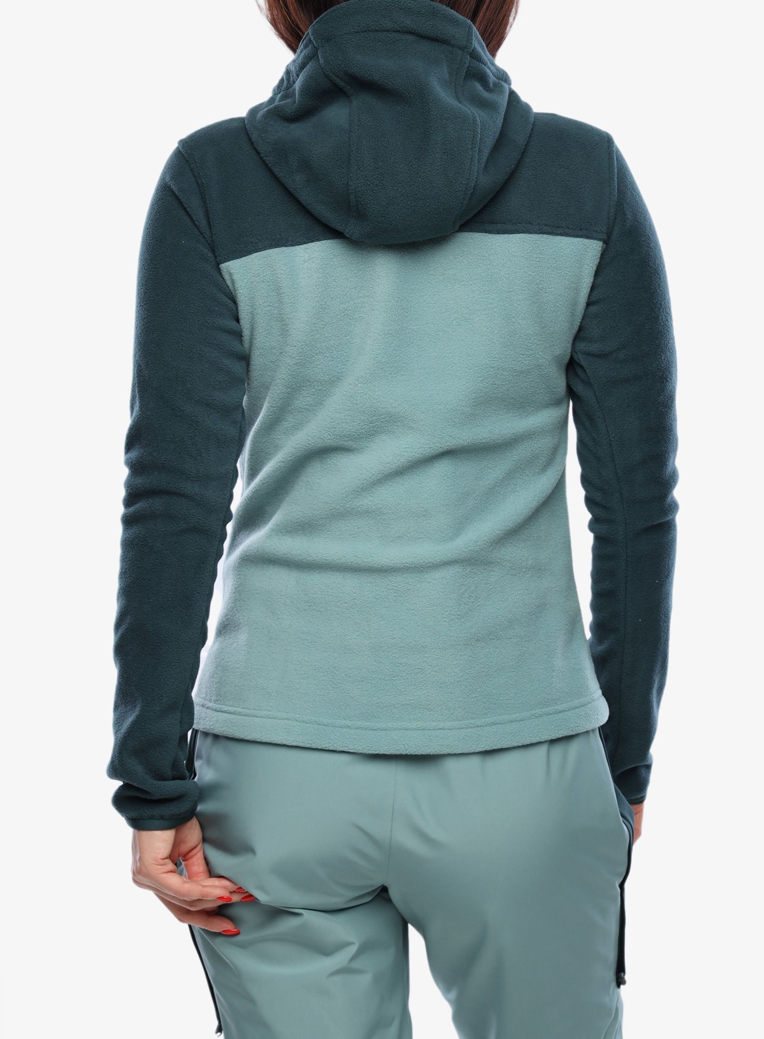 Ženski flis SCOTT Defined Original Fleece Pullover - aruba green/northern mint