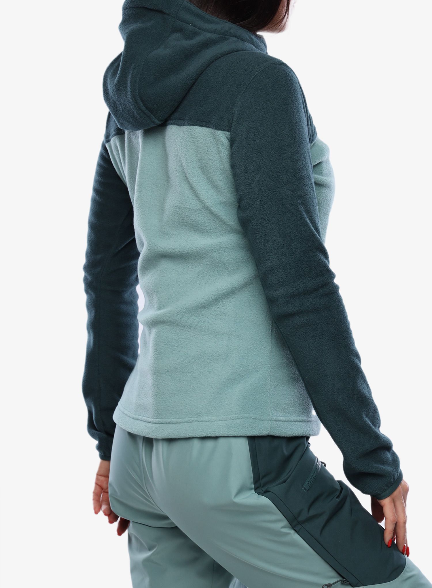 Ženski flis SCOTT Defined Original Fleece Pullover - aruba green/northern mint