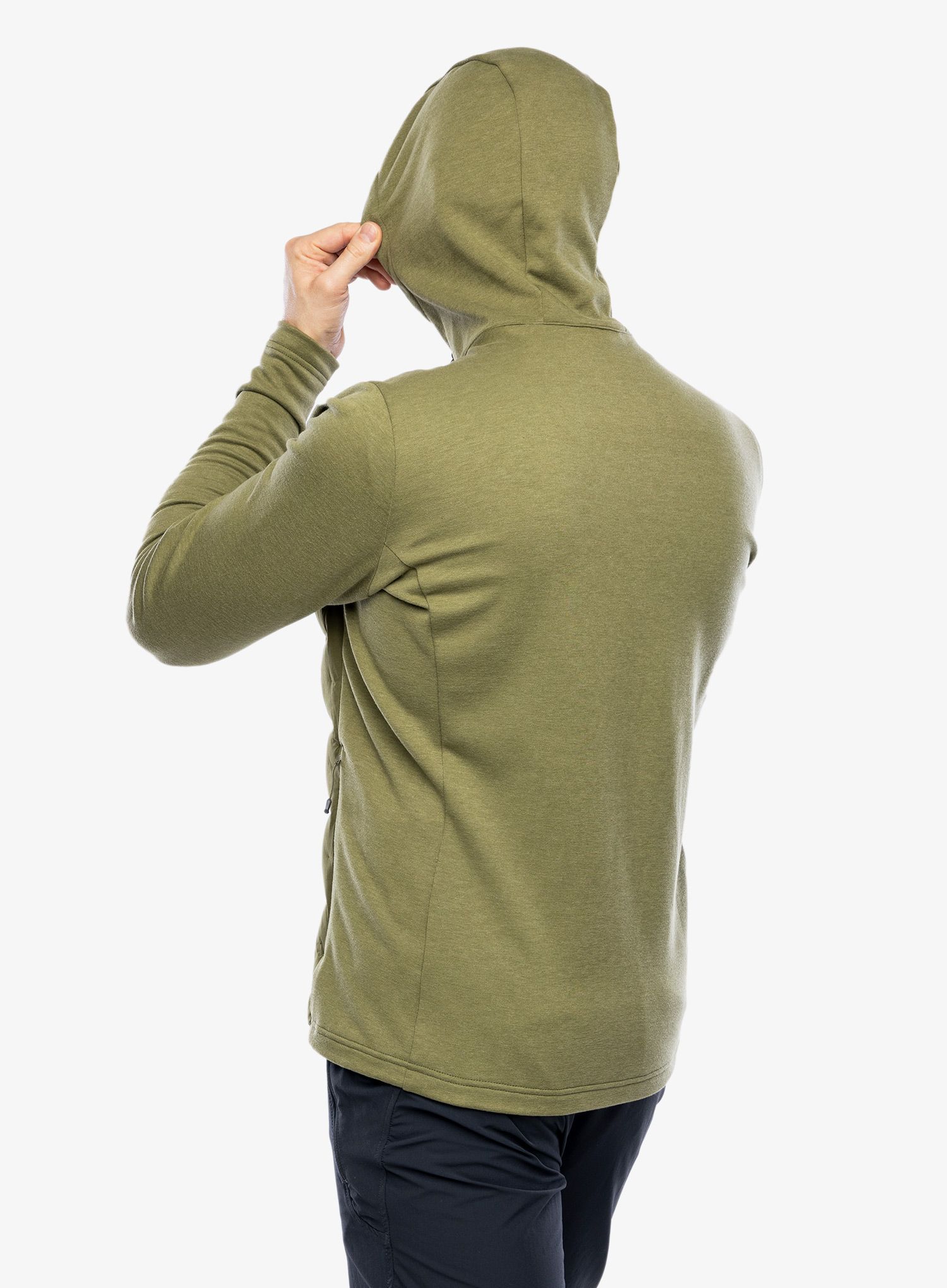 Jakna SCOTT Defined Warm Hybrid Hoody - fir green