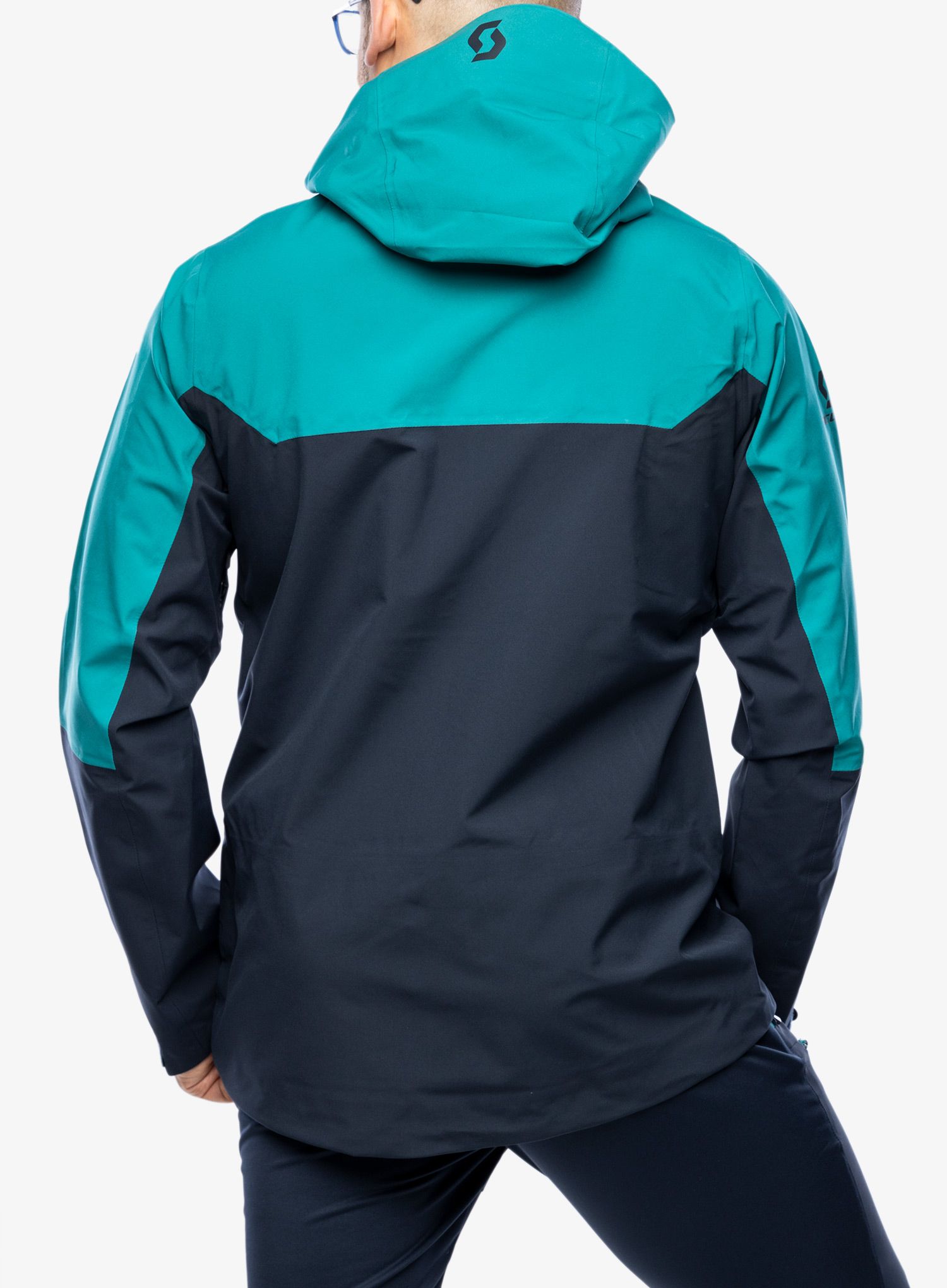 Nepremočljiva jakna SCOTT Explorair 3L Jacket - winter green/dark blue