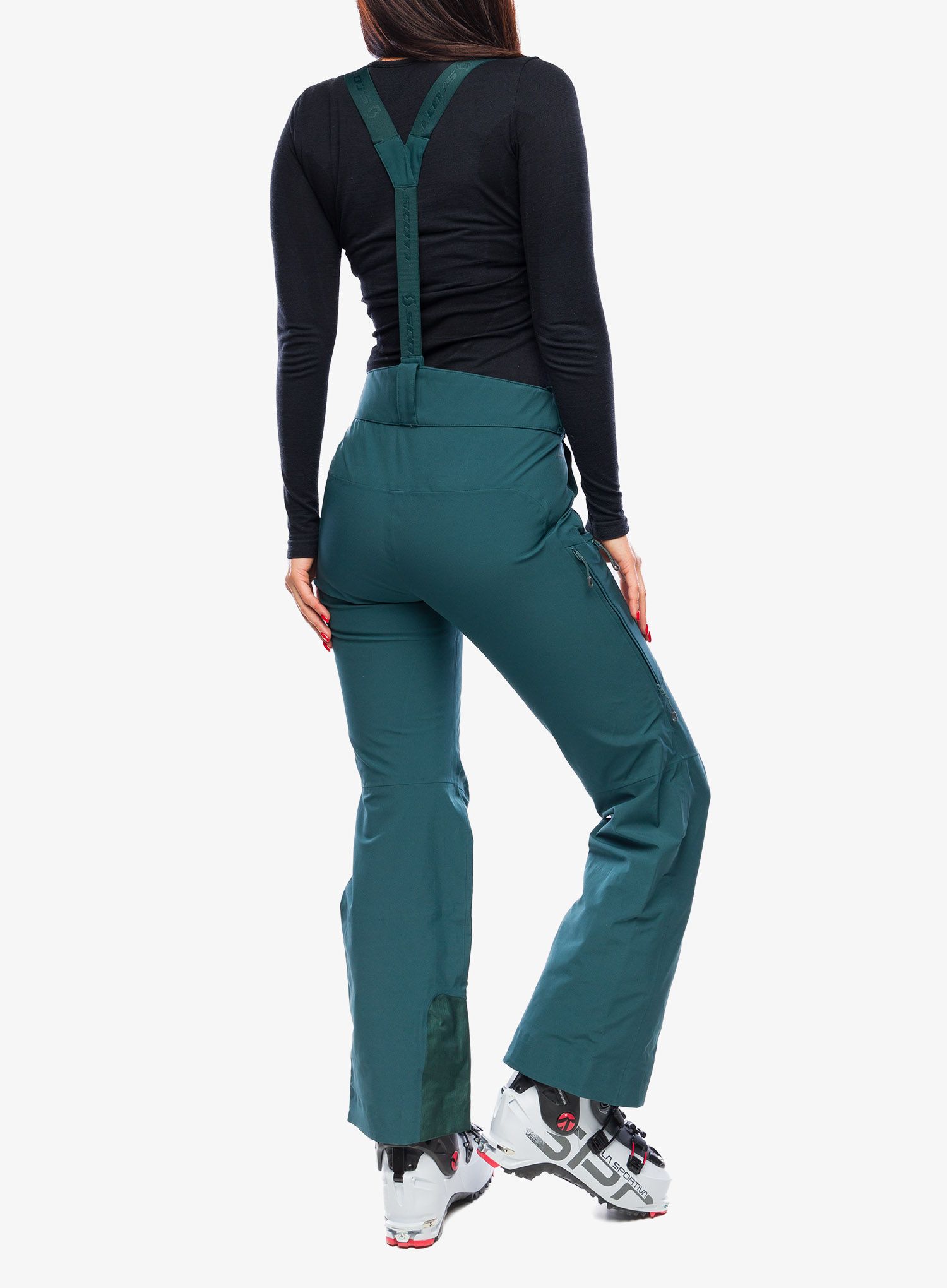 Ženske smučarske hlače SCOTT Explorair 3L Pants - aruba green