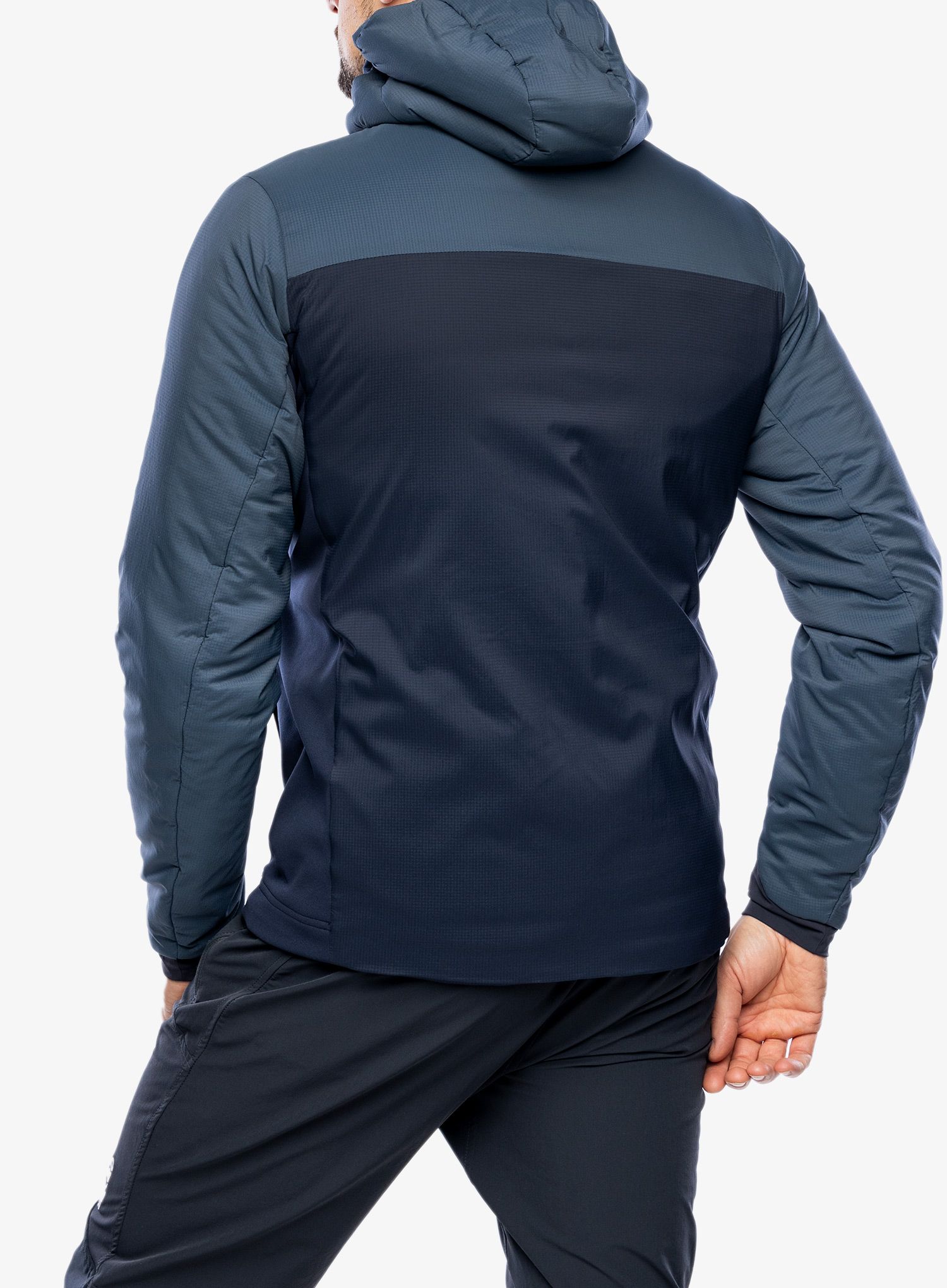 Sintetična jakna SCOTT Hoody M's Insuloft Light - metal blue/dark blue