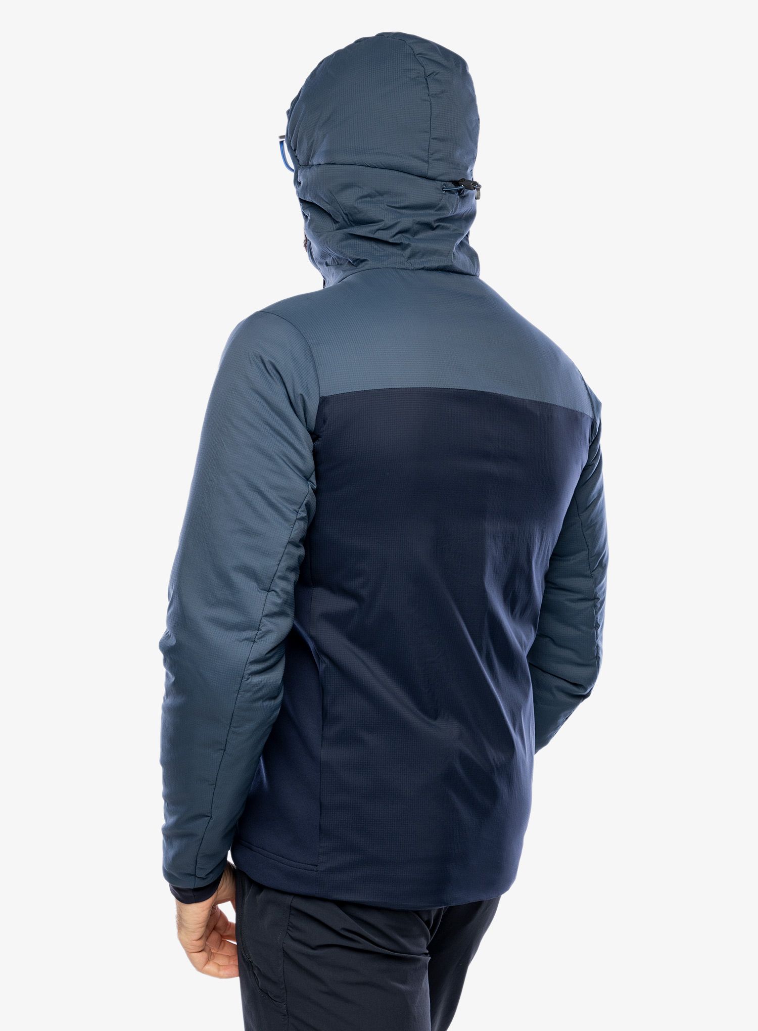 Sintetična jakna SCOTT Hoody M's Insuloft Light - metal blue/dark blue