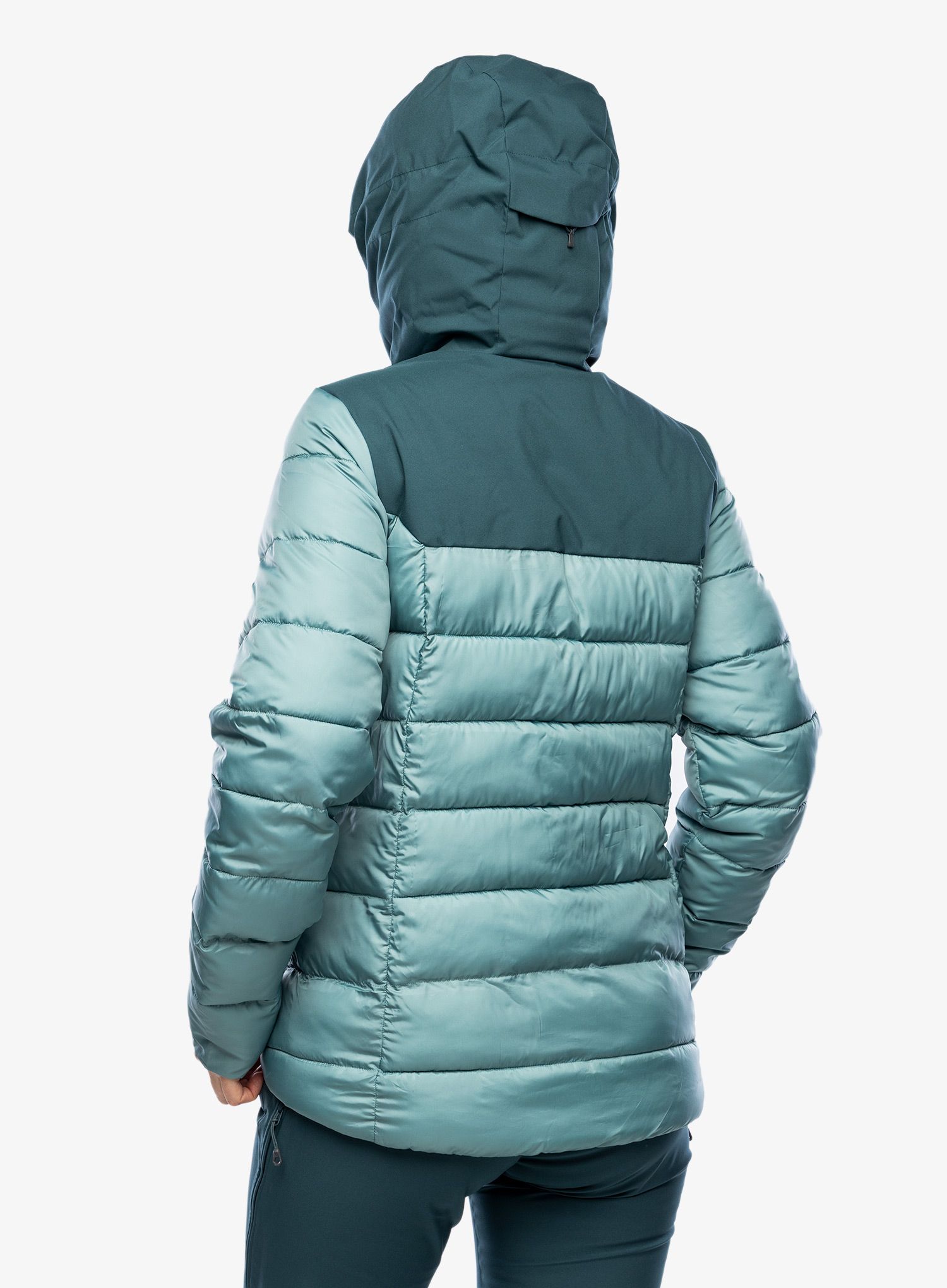 Ženska sintetična jakna SCOTT Insuloft Warm Jacket - aruba green/northern mint
