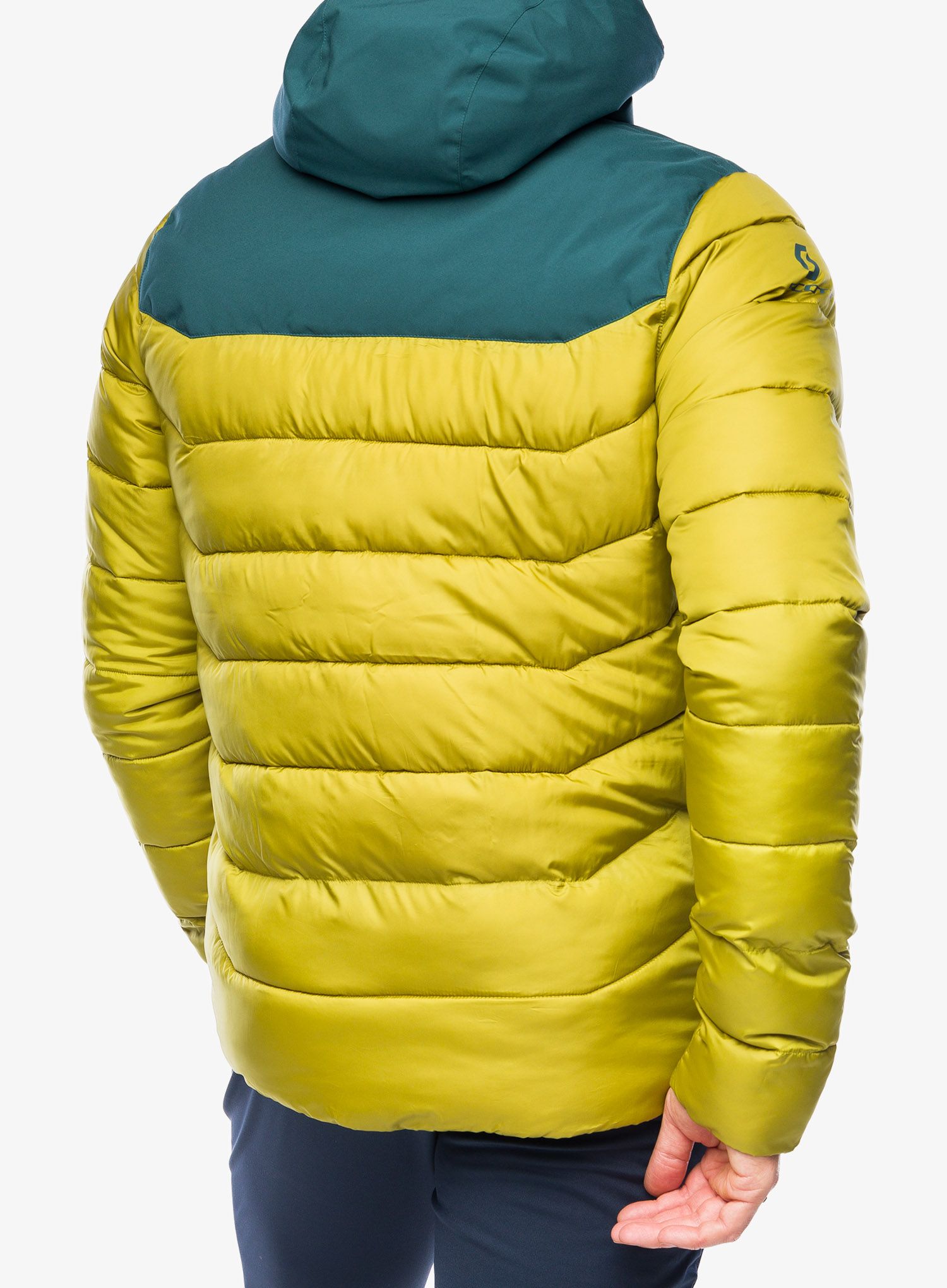 Sintetična jakna SCOTT Insuloft Warm Jacket - aruba green/savanna green