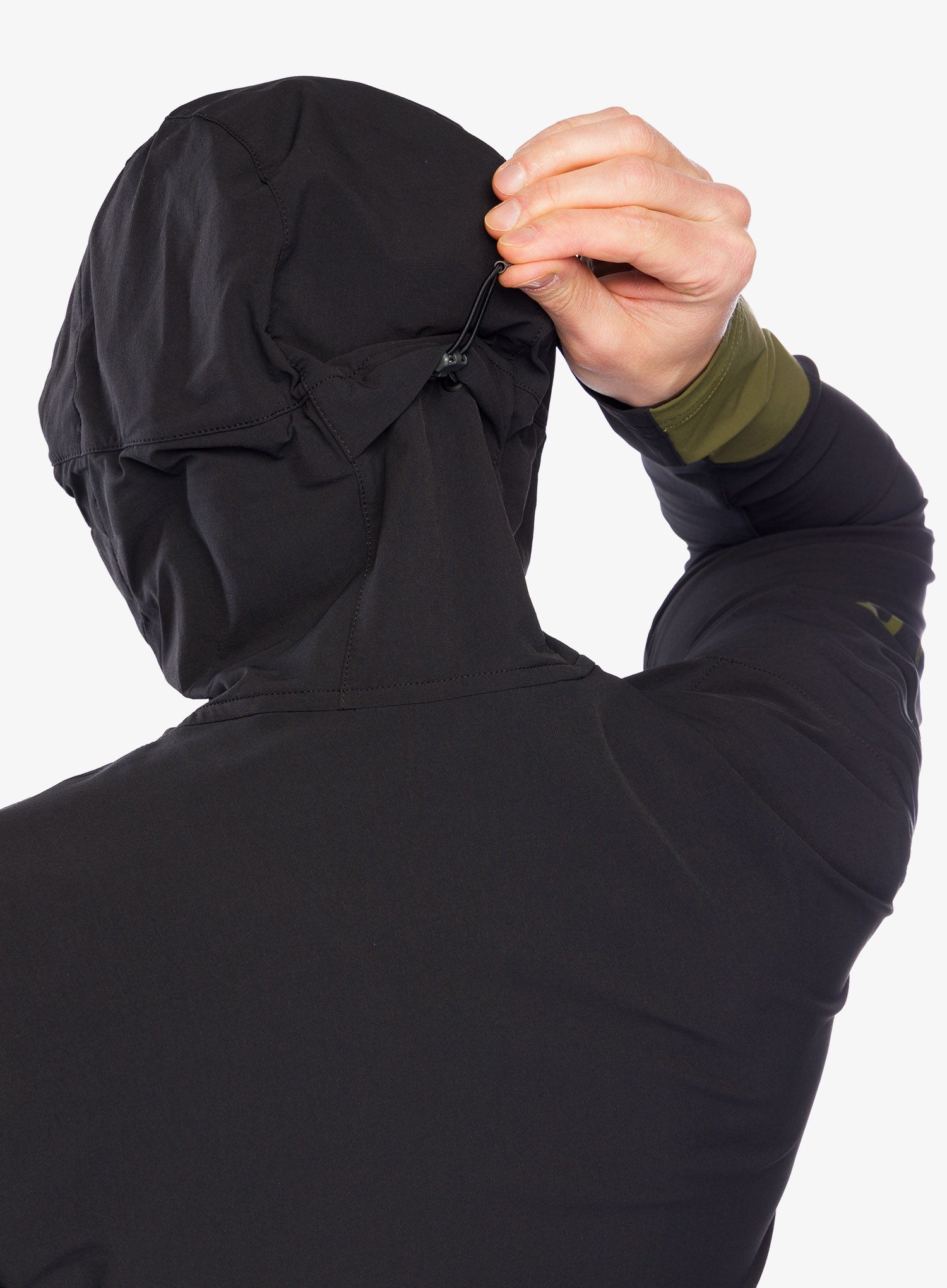 Softshell jakna SCOTT JKT Explorair Softshell SL - black/fir green