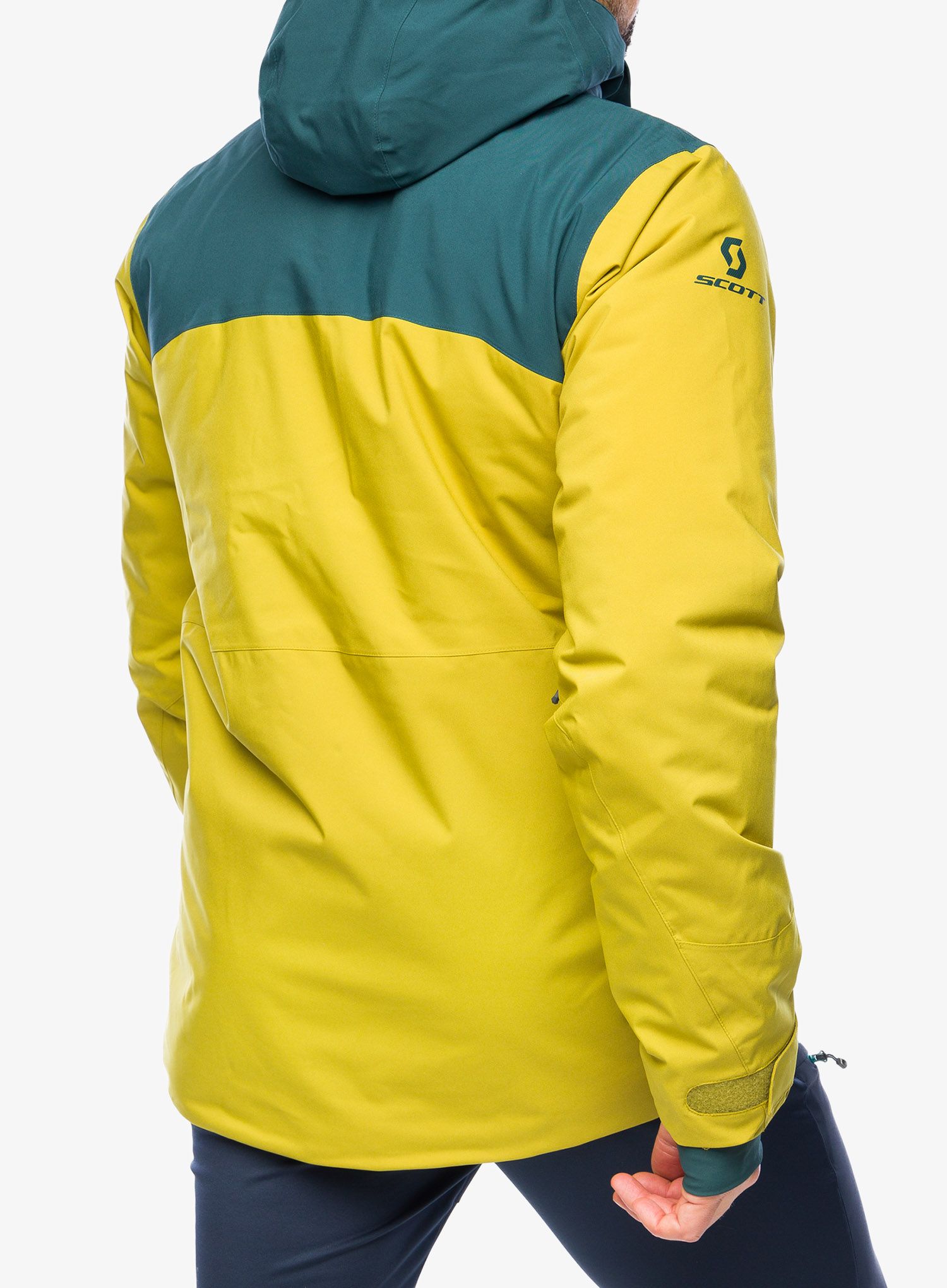 Smučarska jakna SCOTT Jacket Ultimate Dryo 10 - aruba green/savanna green