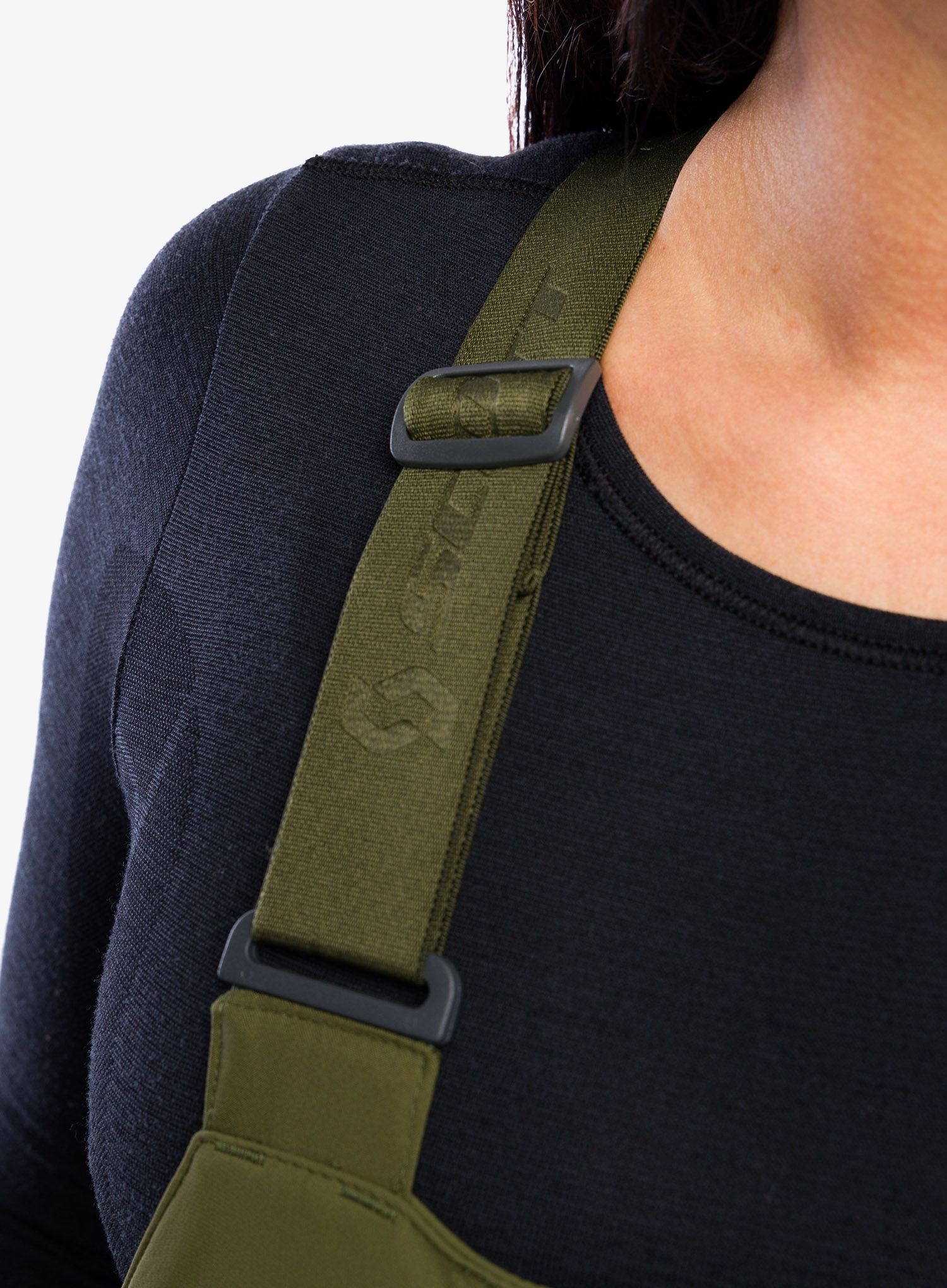 Ženske smučarske hlače SCOTT Pants W's Vertic 3L - fir green