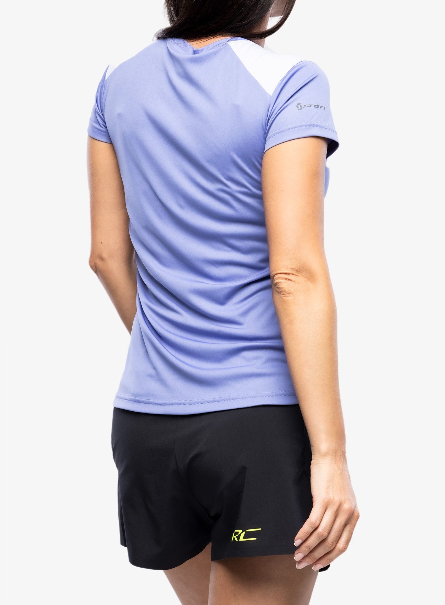 Ženska tekaška majica SCOTT Endurance Tech S/S - dream blue/blue