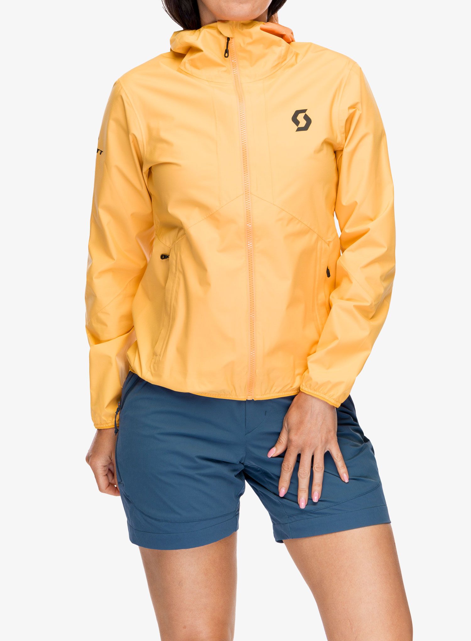 Ženska nepremočljiva jakna SCOTT Explorair Light Dryo 2.5L - melon orange