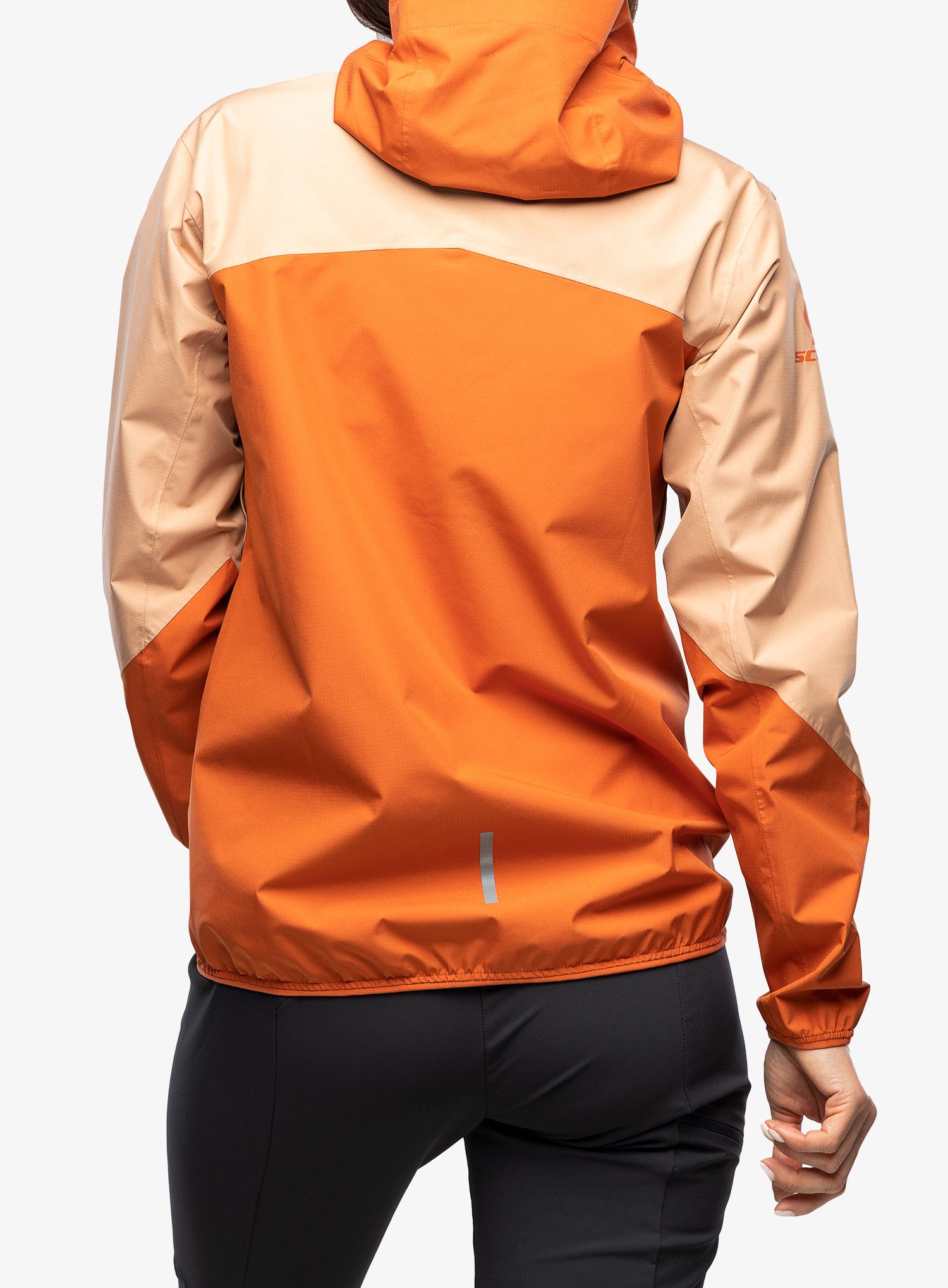Ženska nepremočljiva jakna SCOTT Explorair Light Dryo 2.5L - orange/rose