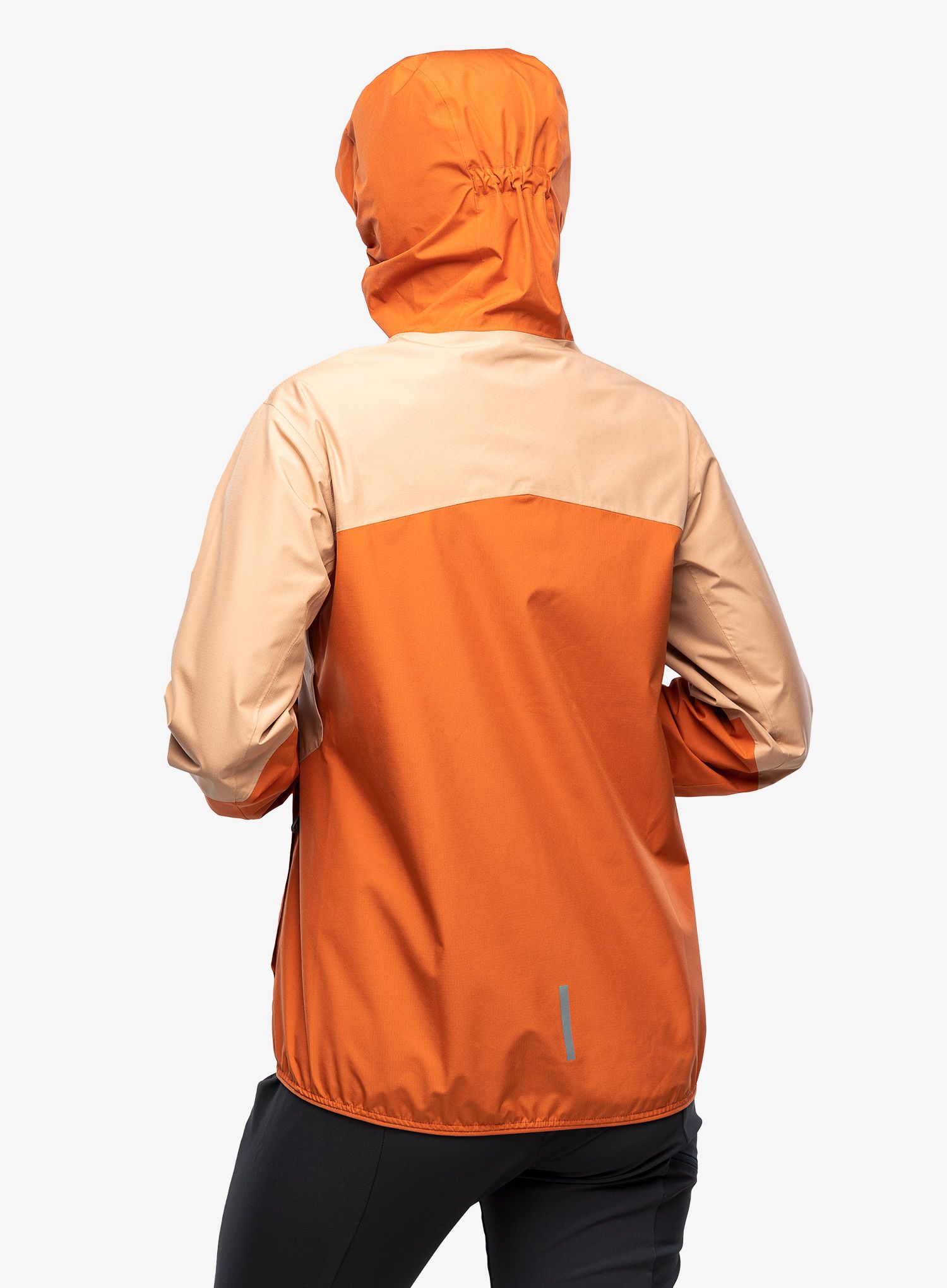 Ženska nepremočljiva jakna SCOTT Explorair Light Dryo 2.5L - orange/rose