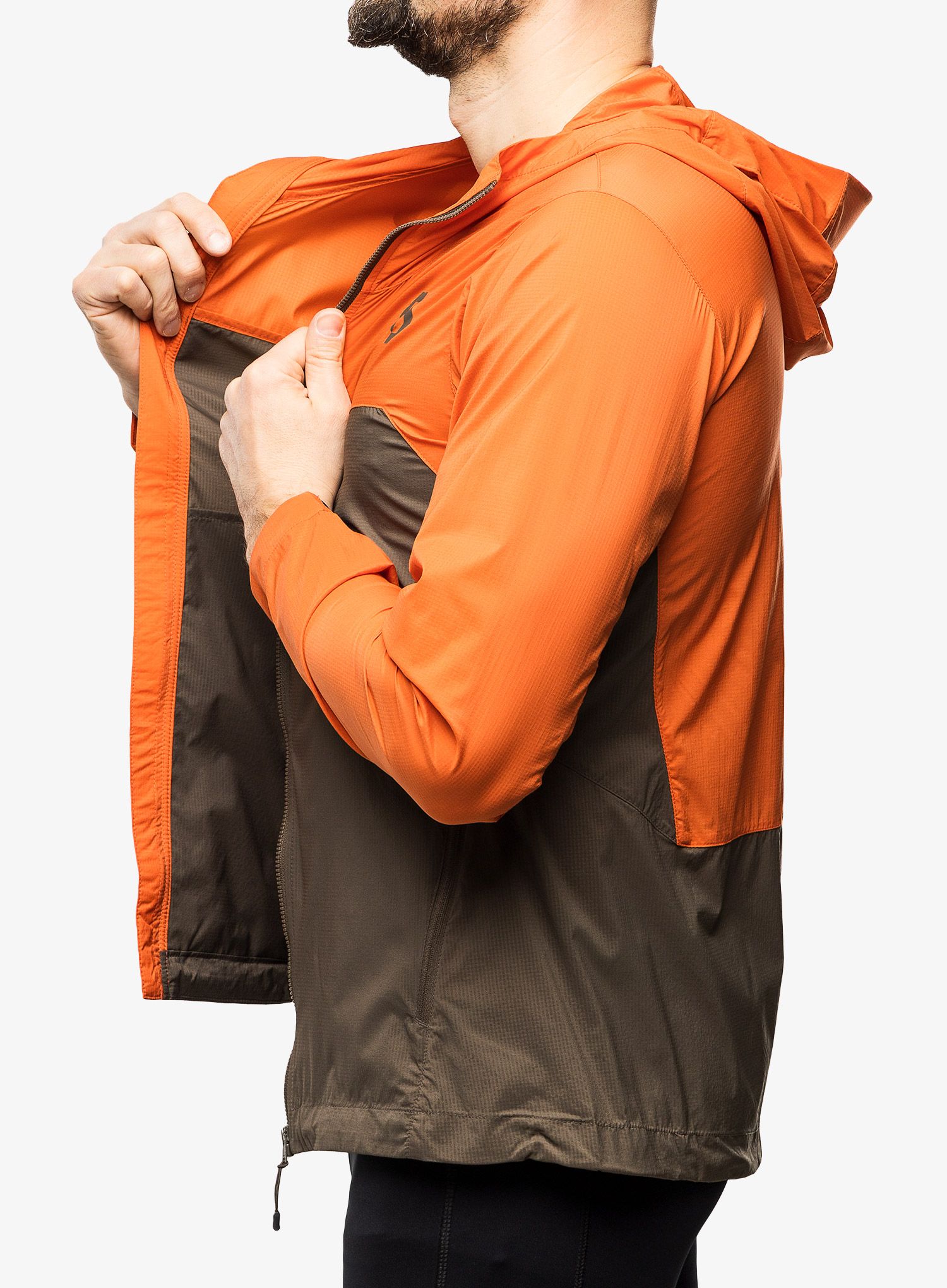 Vetrovka SCOTT Explorair Light WB - braze orange/shadow brown