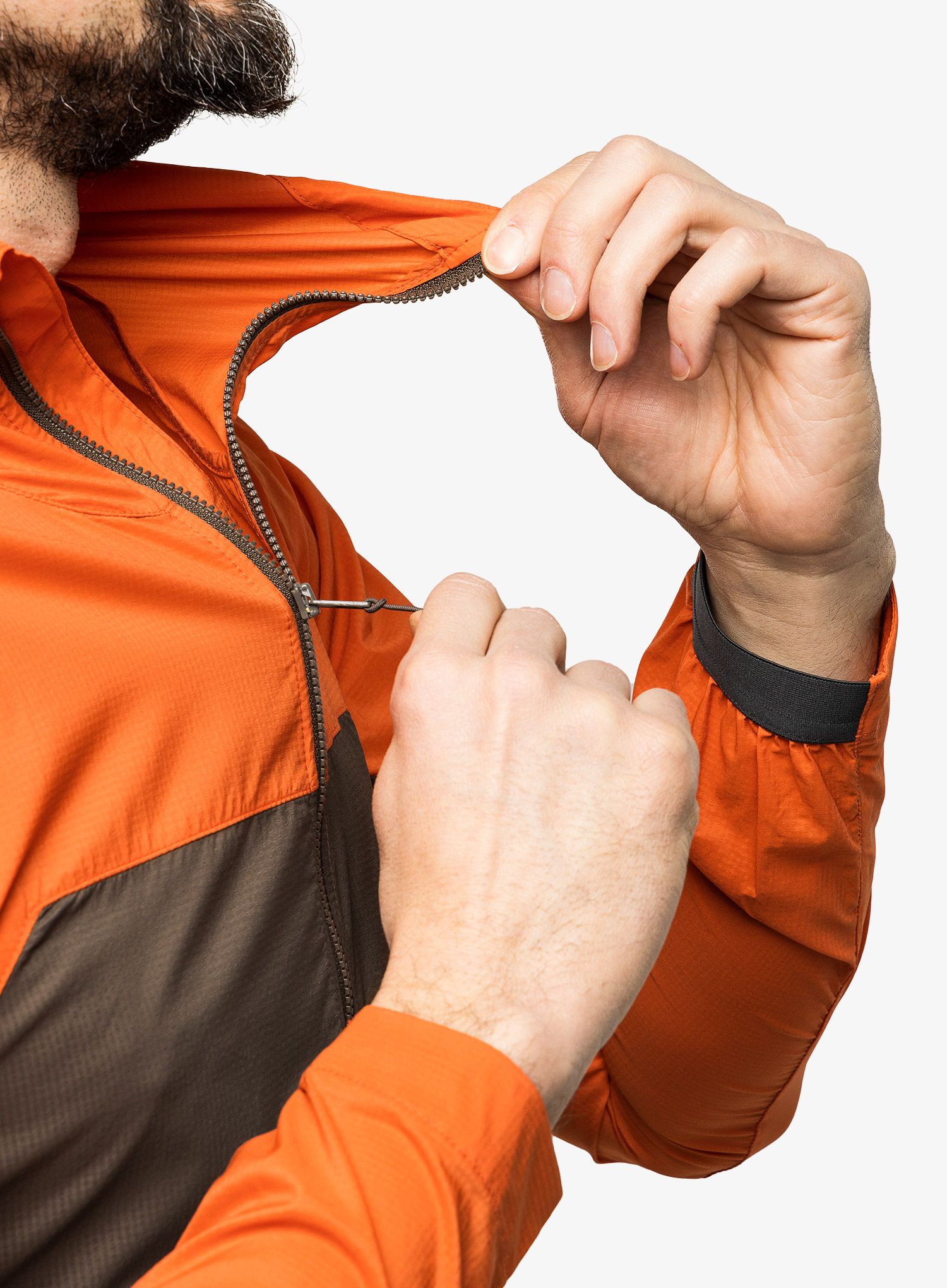 Vetrovka SCOTT Explorair Light WB - braze orange/shadow brown