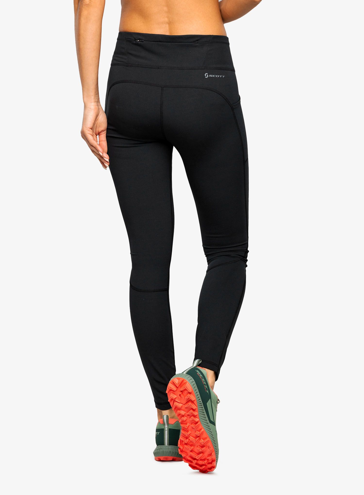 Ženske pajkice SCOTT Full Tights Endurance - black
