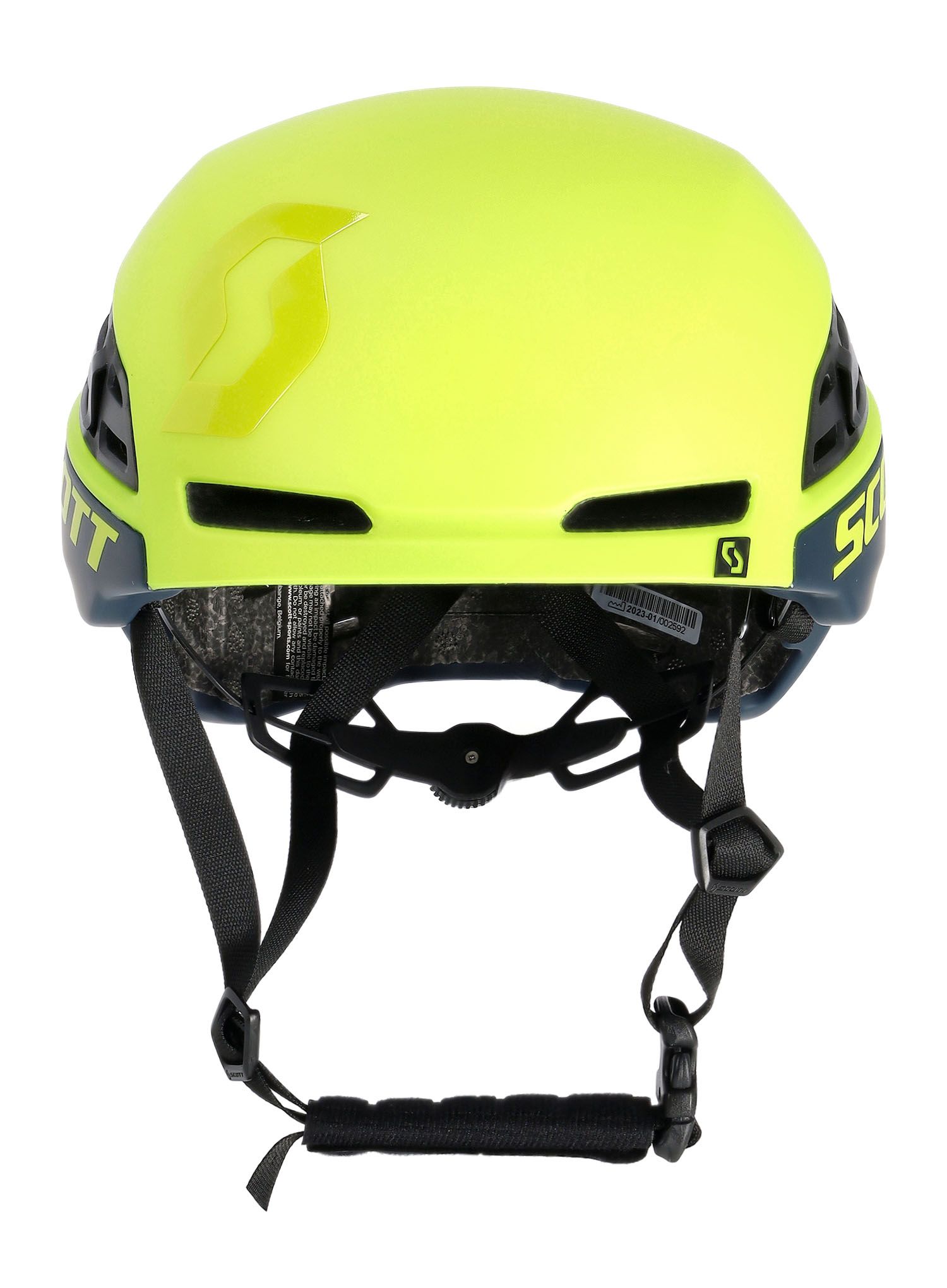 Čelada za turno smučanje SCOTT Helmet Couloir Tour - radium yellow/blue