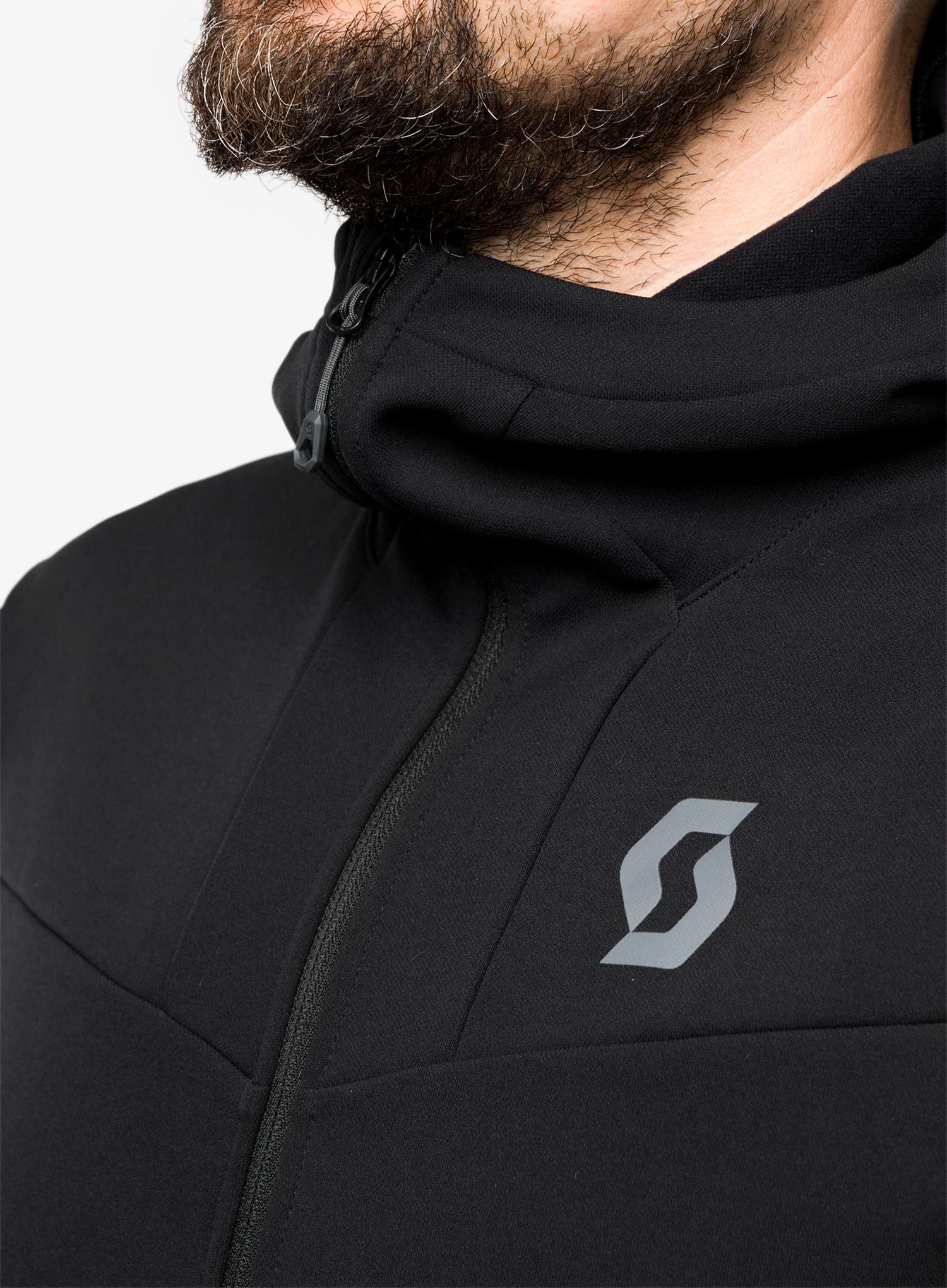 Jopica SCOTT Hoody Defined Mid - black