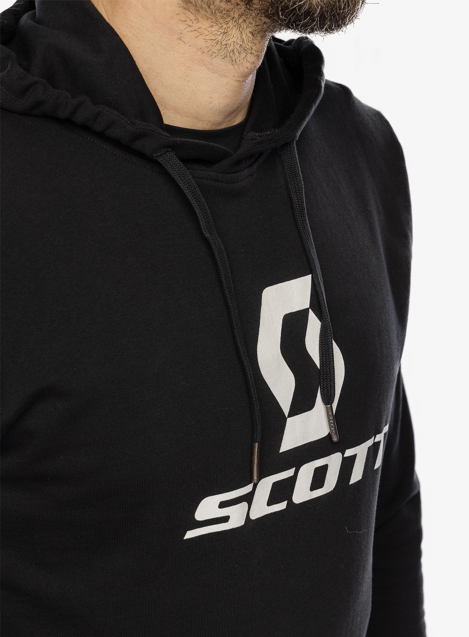 Jopica s kapuco SCOTT Hoody Icon LS - black