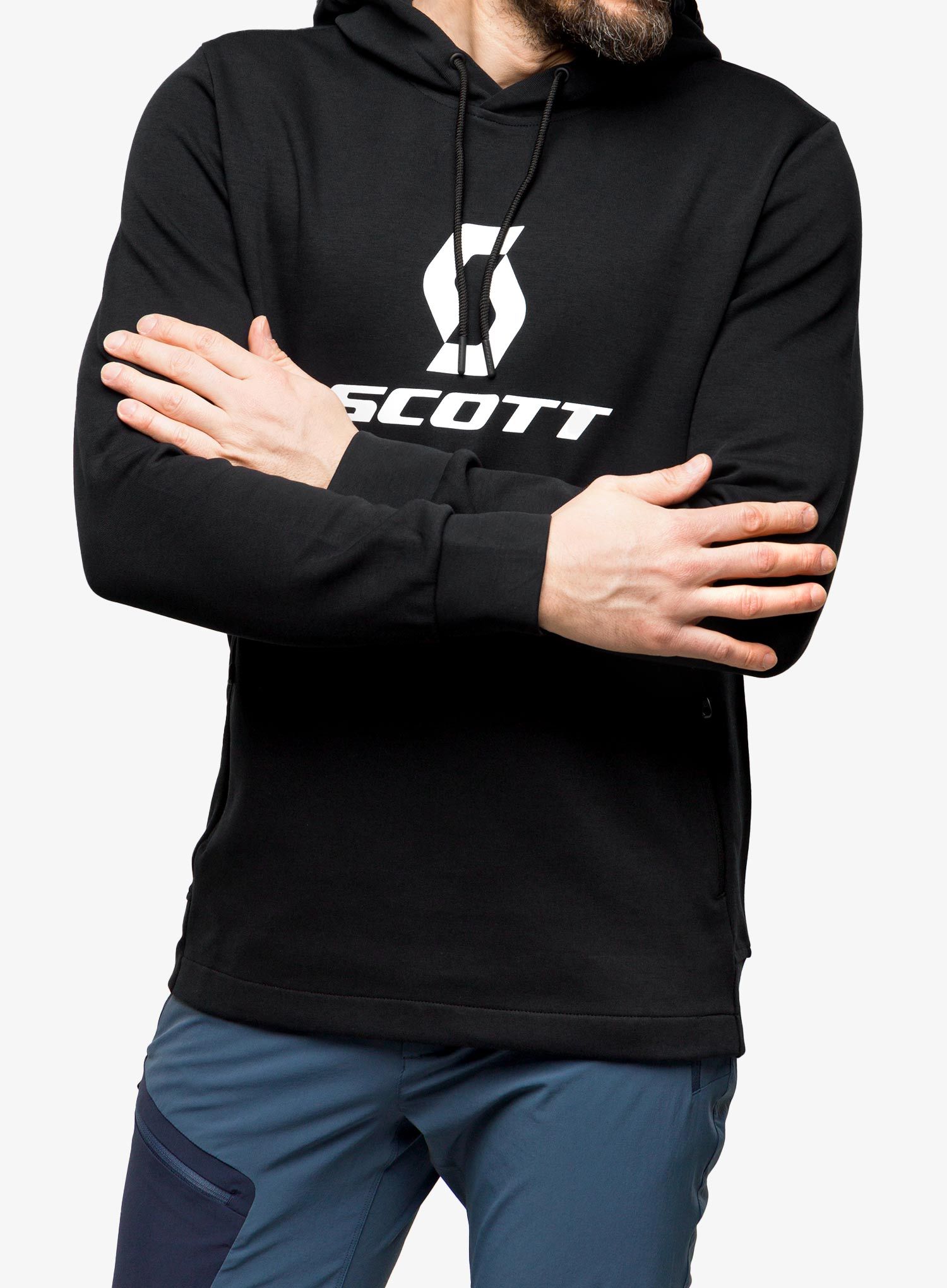 Jopica s kapuco SCOTT Hoody Tech - black