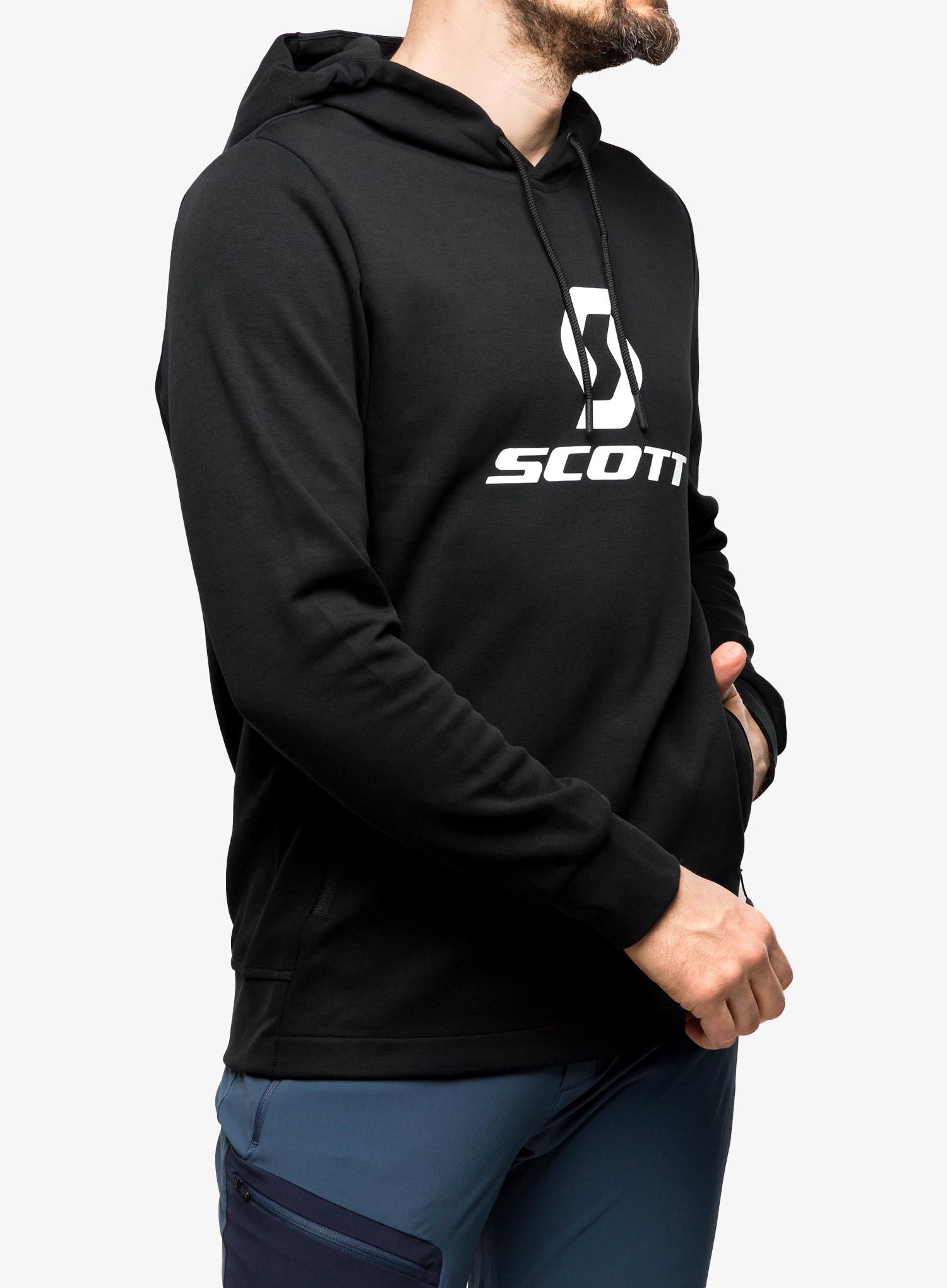 Jopica s kapuco SCOTT Hoody Tech - black