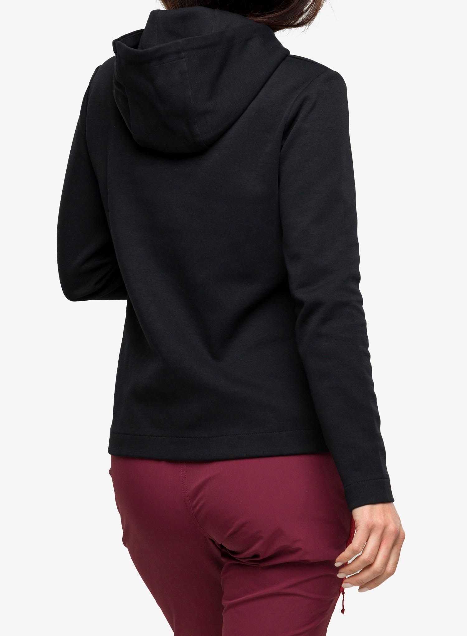 Ženska jopa s kapuco SCOTT Hoody Tech - blck