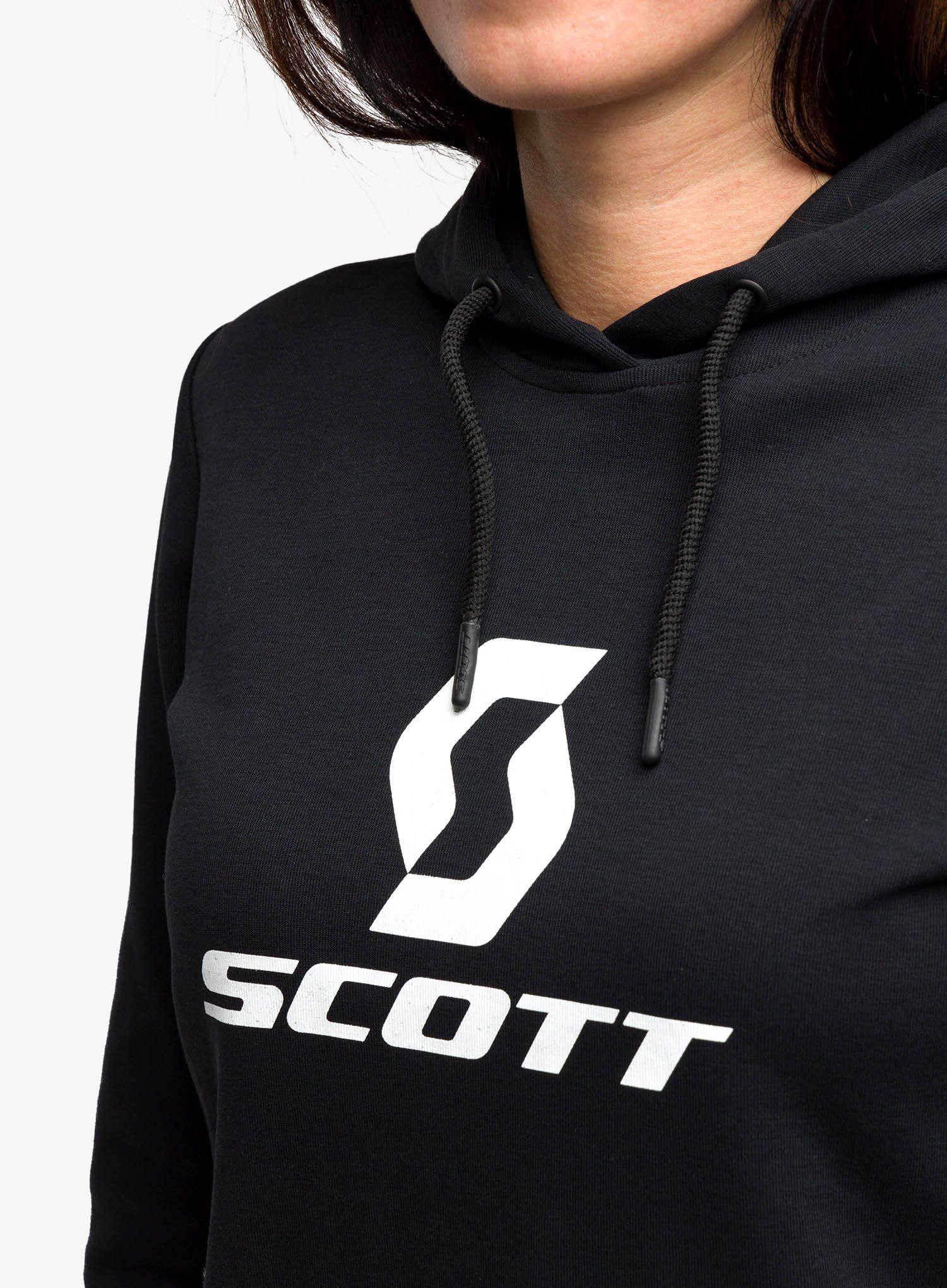 Ženska jopa s kapuco SCOTT Hoody Tech - blck