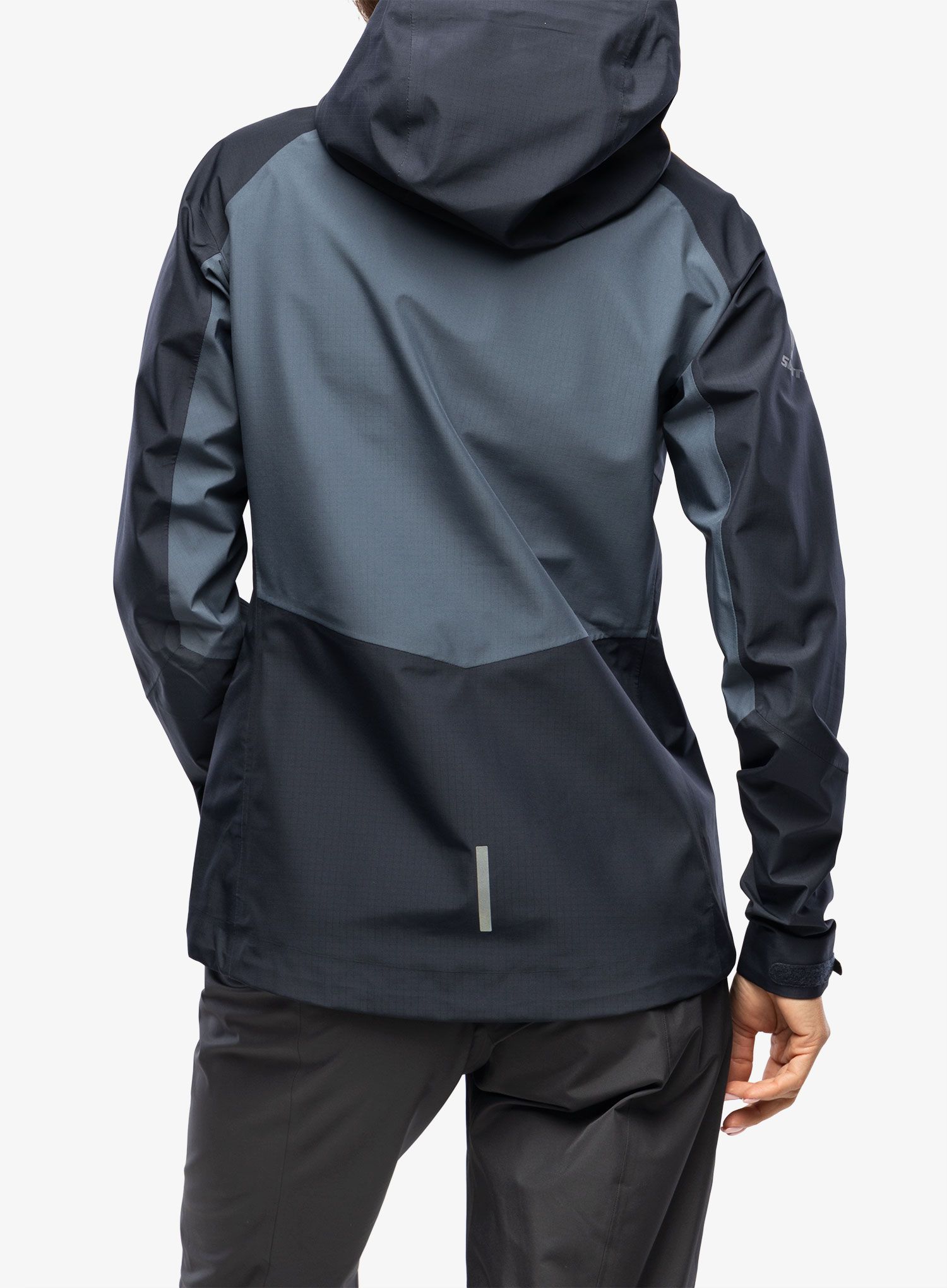 Ženska nepremočljiva jakna SCOTT Jacket Explorair Light Dryo 3L - dark blue/metal blue